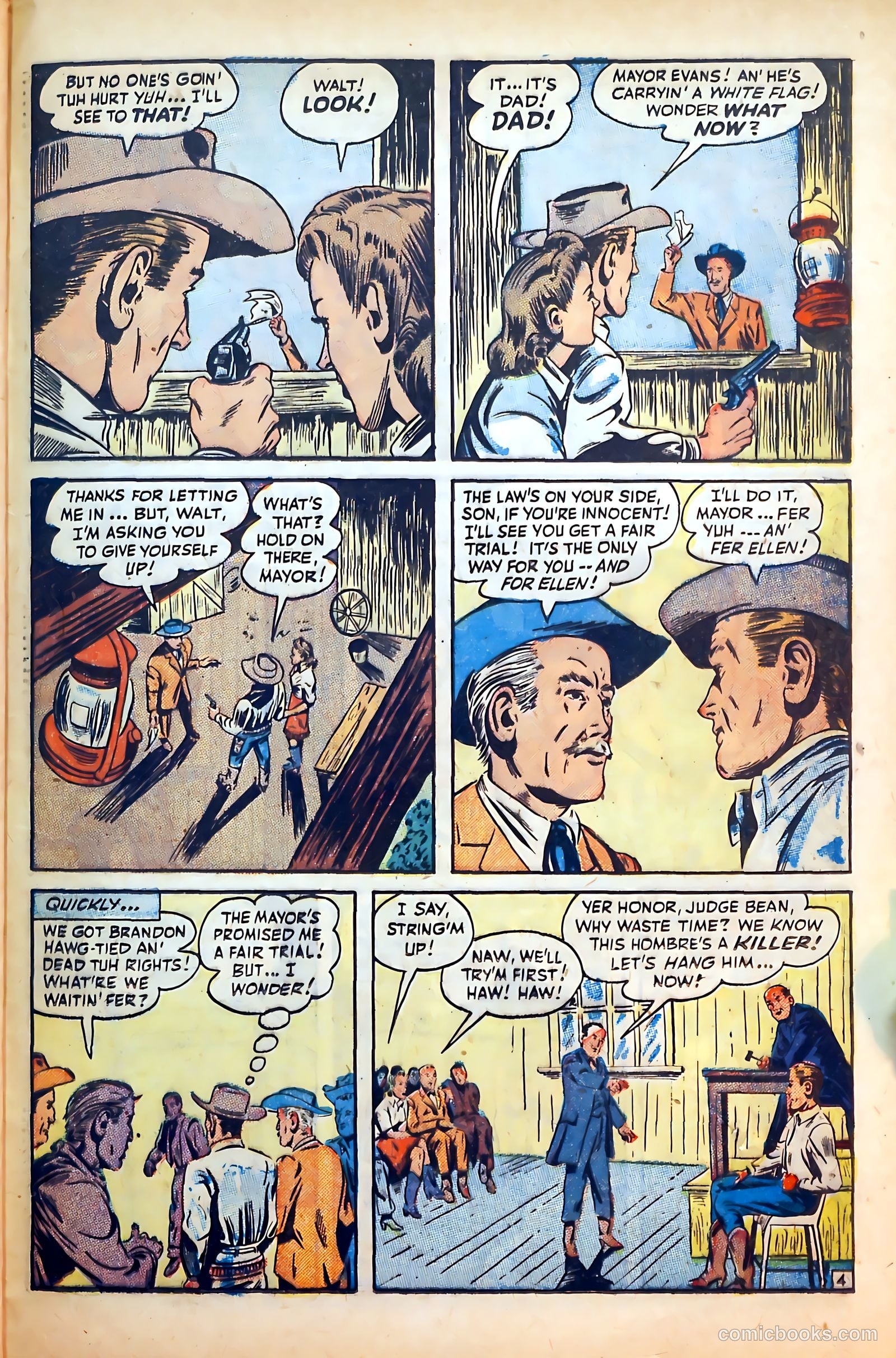 Outlaws #6 (1948) — page 35 of 52