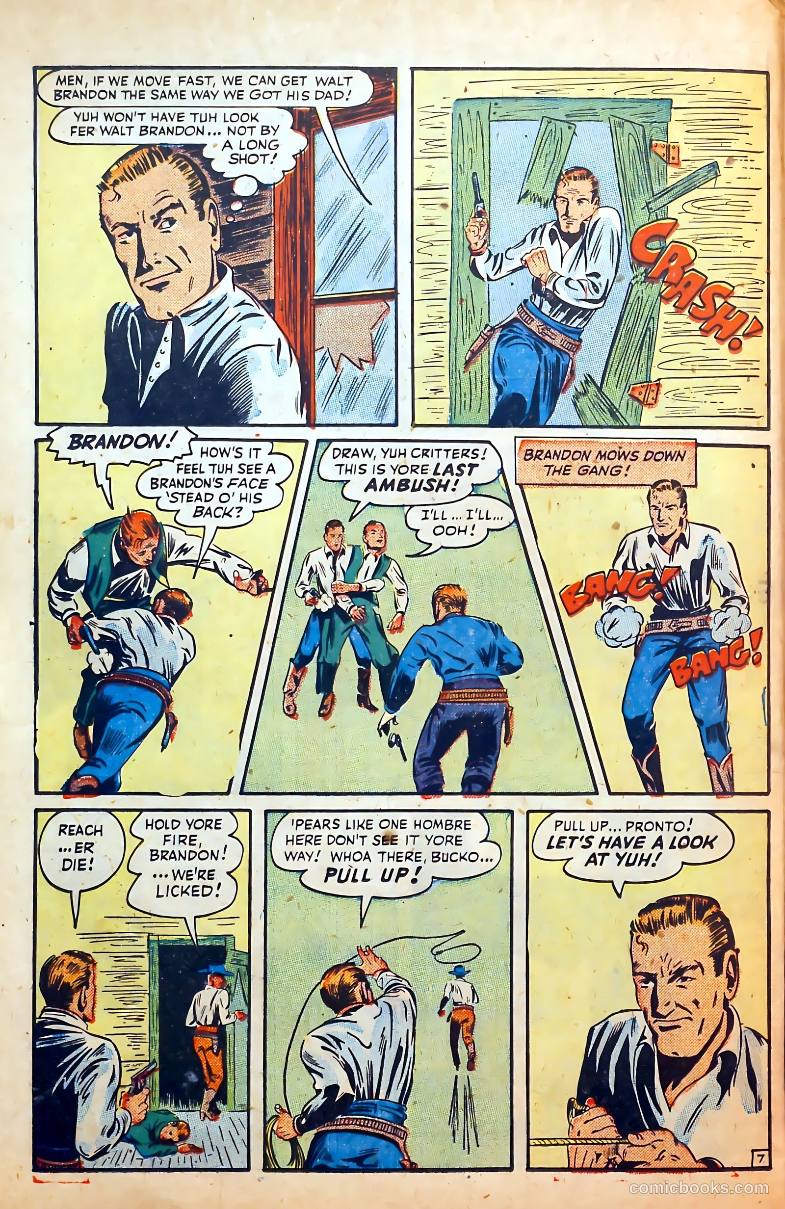 Outlaws #6 (1948) — page 38 of 52