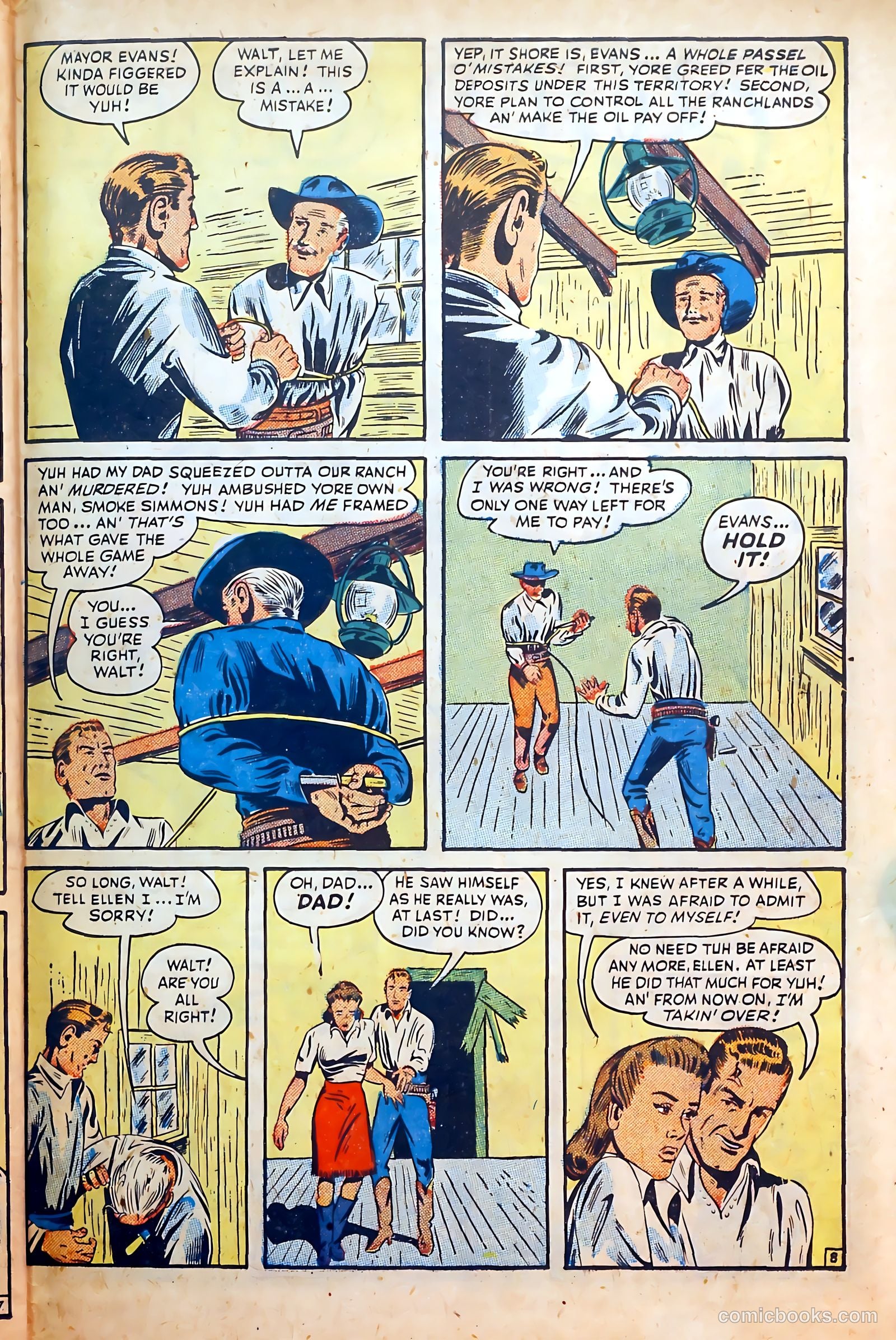 Outlaws #6 (1948) — page 39 of 52