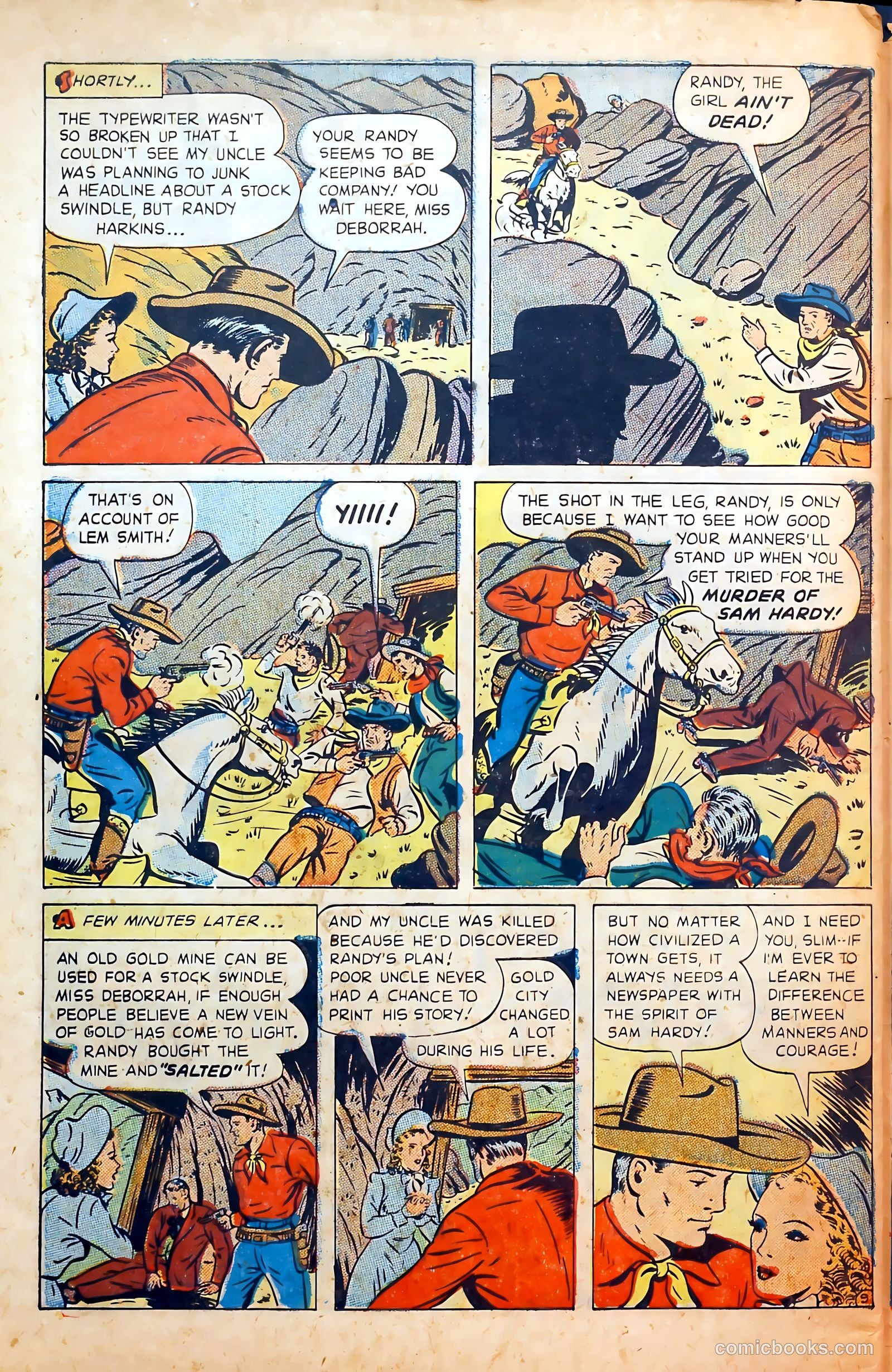 Outlaws #6 (1948) — page 48 of 52