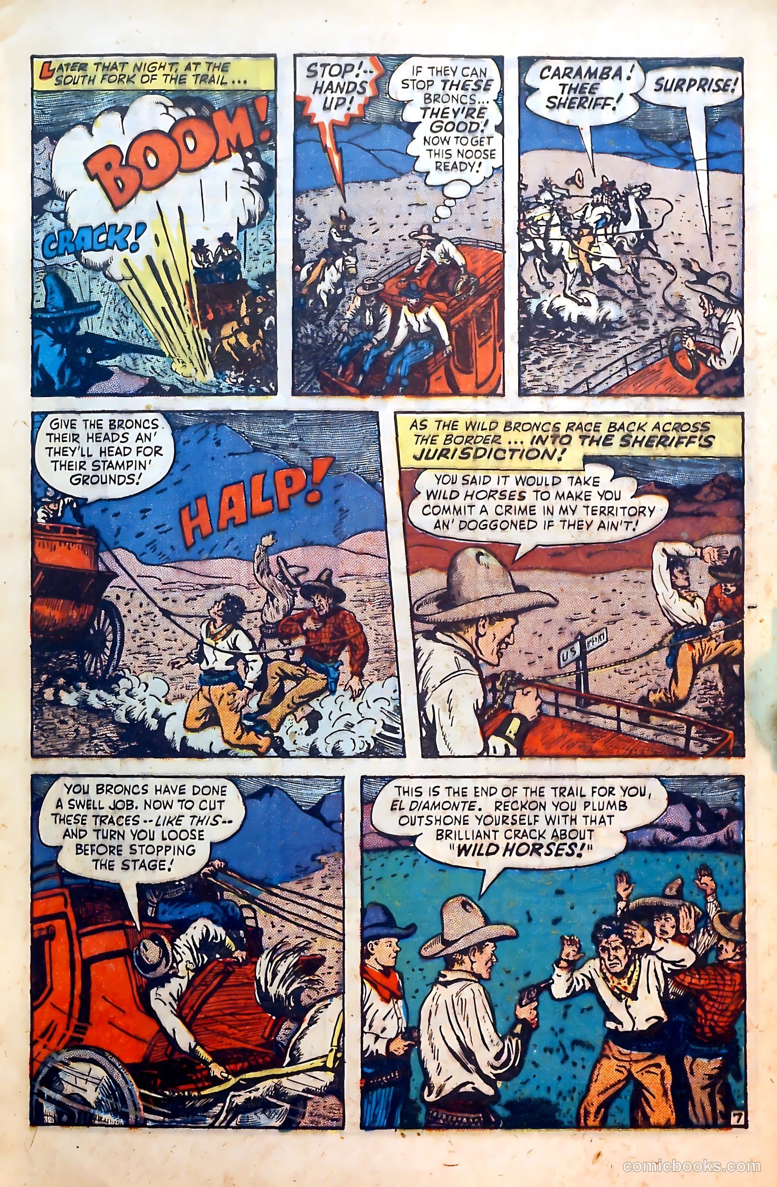 Outlaws #7 (1949) — page 9 of 52
