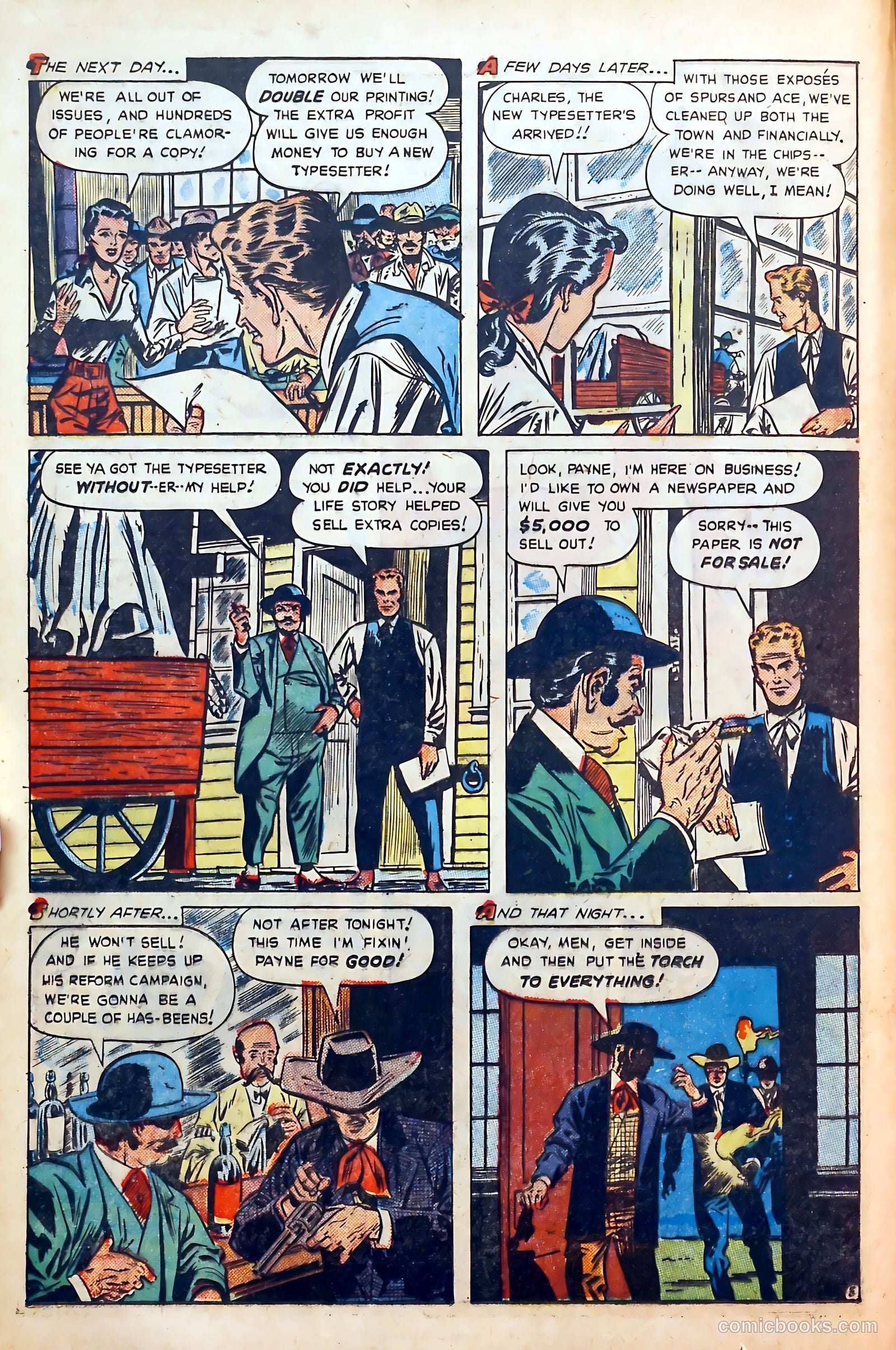 Outlaws #7 (1949) — page 16 of 52