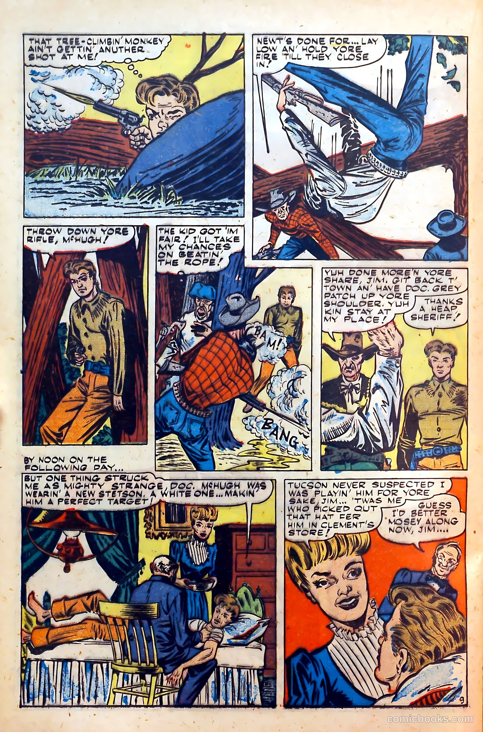Outlaws #7 (1949) — page 30 of 52
