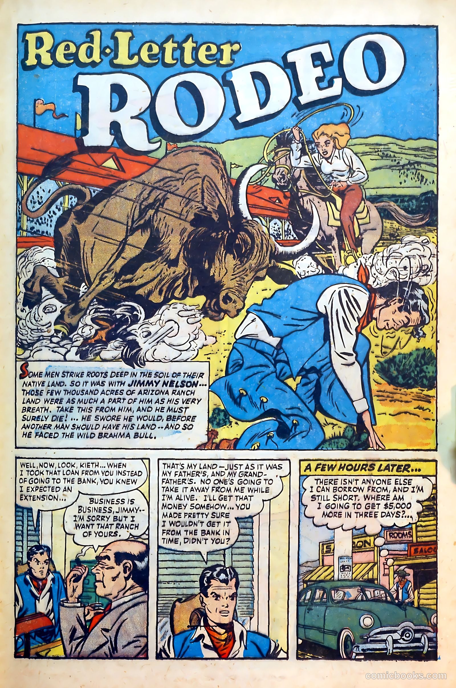 Outlaws #7 (1949) — page 33 of 52