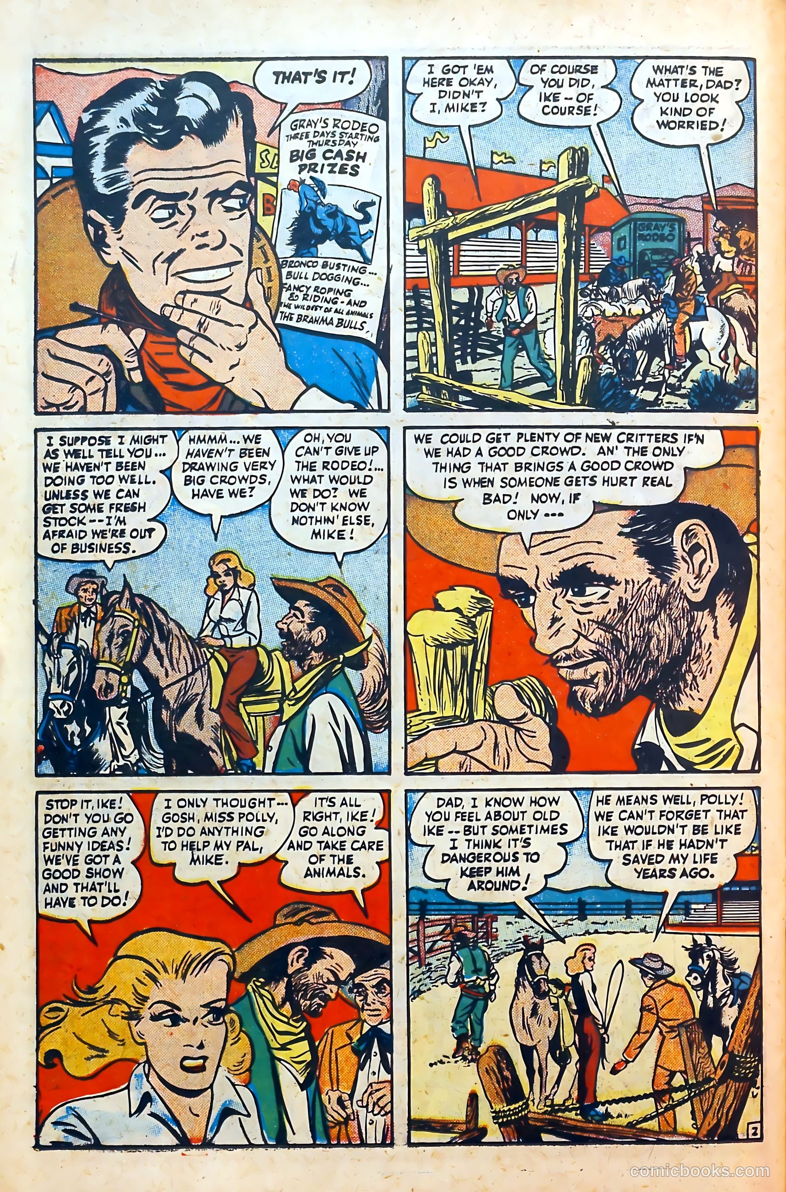 Outlaws #7 (1949) — page 34 of 52