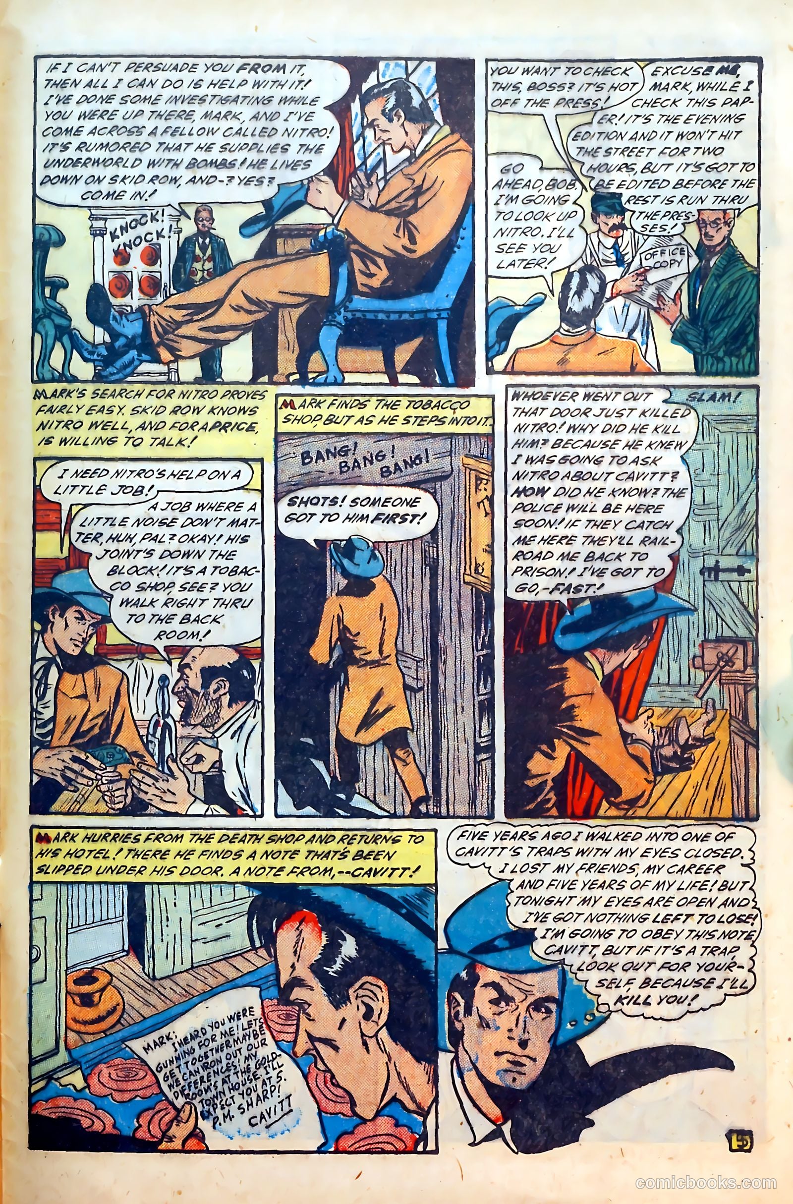 Outlaws #7 (1949) — page 45 of 52
