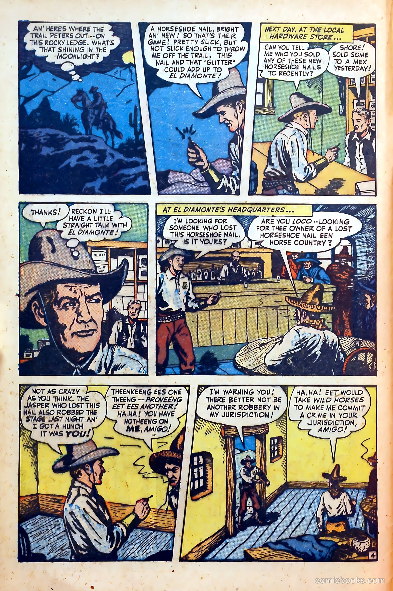 Outlaws #7 (1949) — page 6 of 52