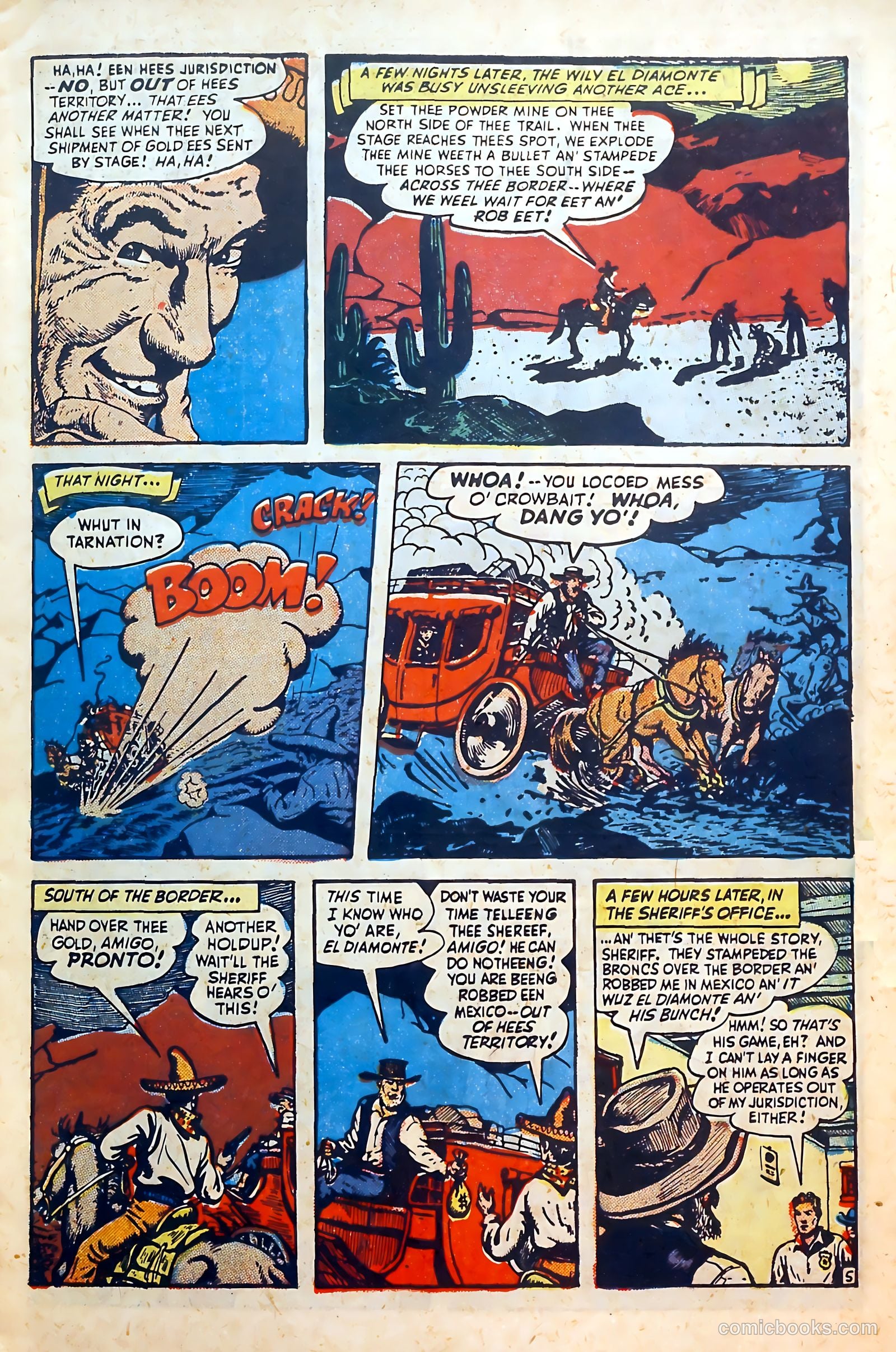 Outlaws #7 (1949) — page 7 of 52