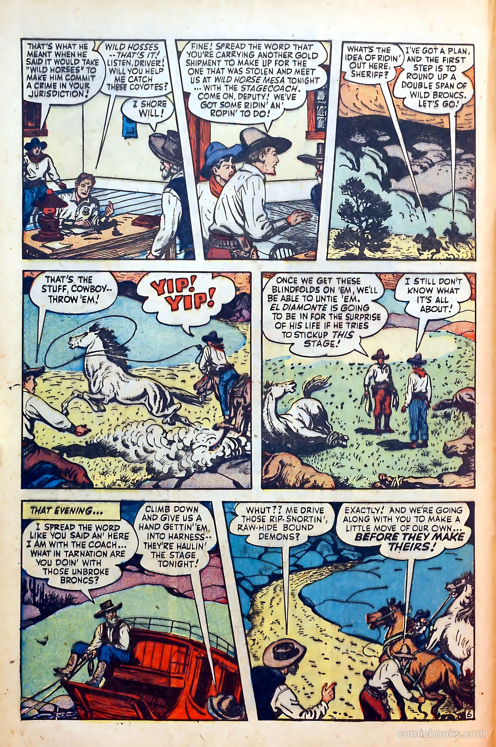 Outlaws #7 (1949) — page 8 of 52