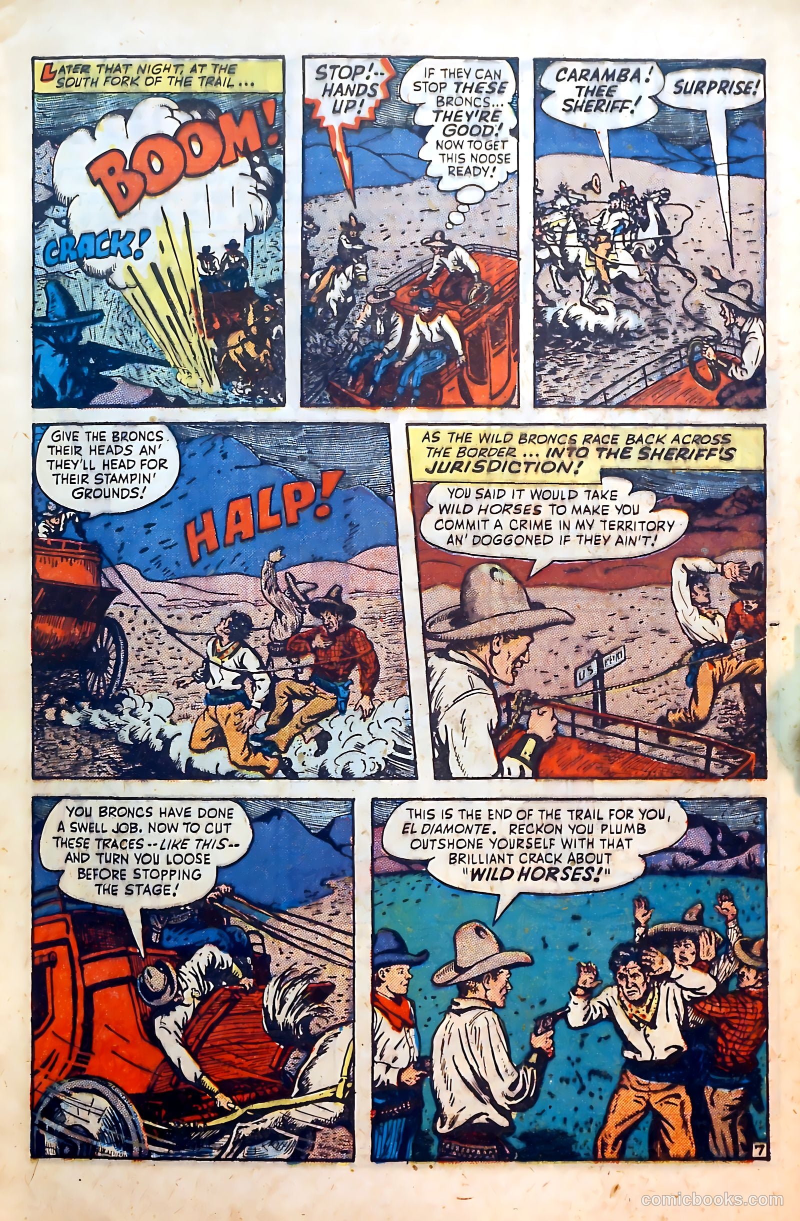 Outlaws #7 (1949) — page 9 of 52