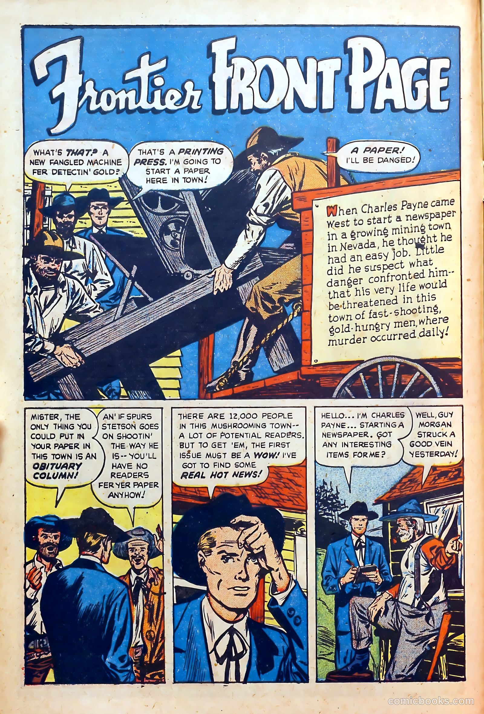 Outlaws #7 (1949) — page 12 of 52