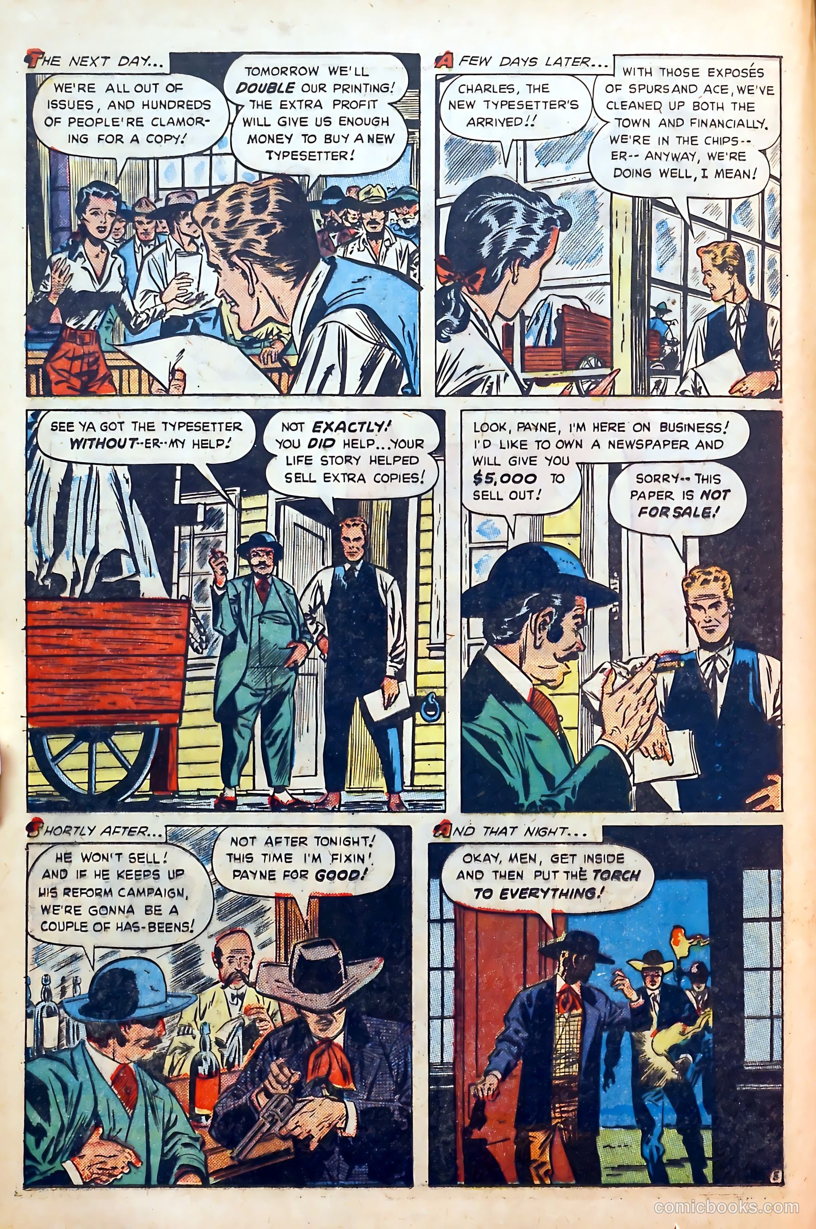 Outlaws #7 (1949) — page 16 of 52