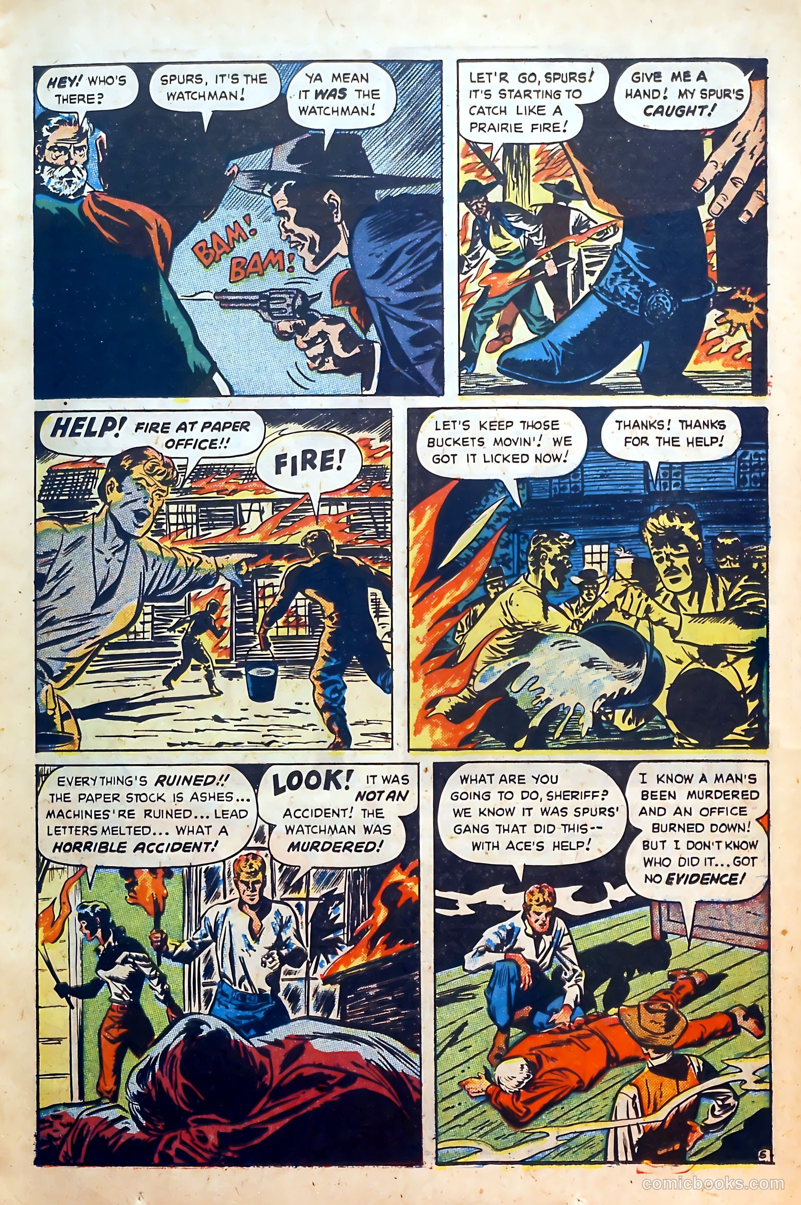 Outlaws #7 (1949) — page 17 of 52