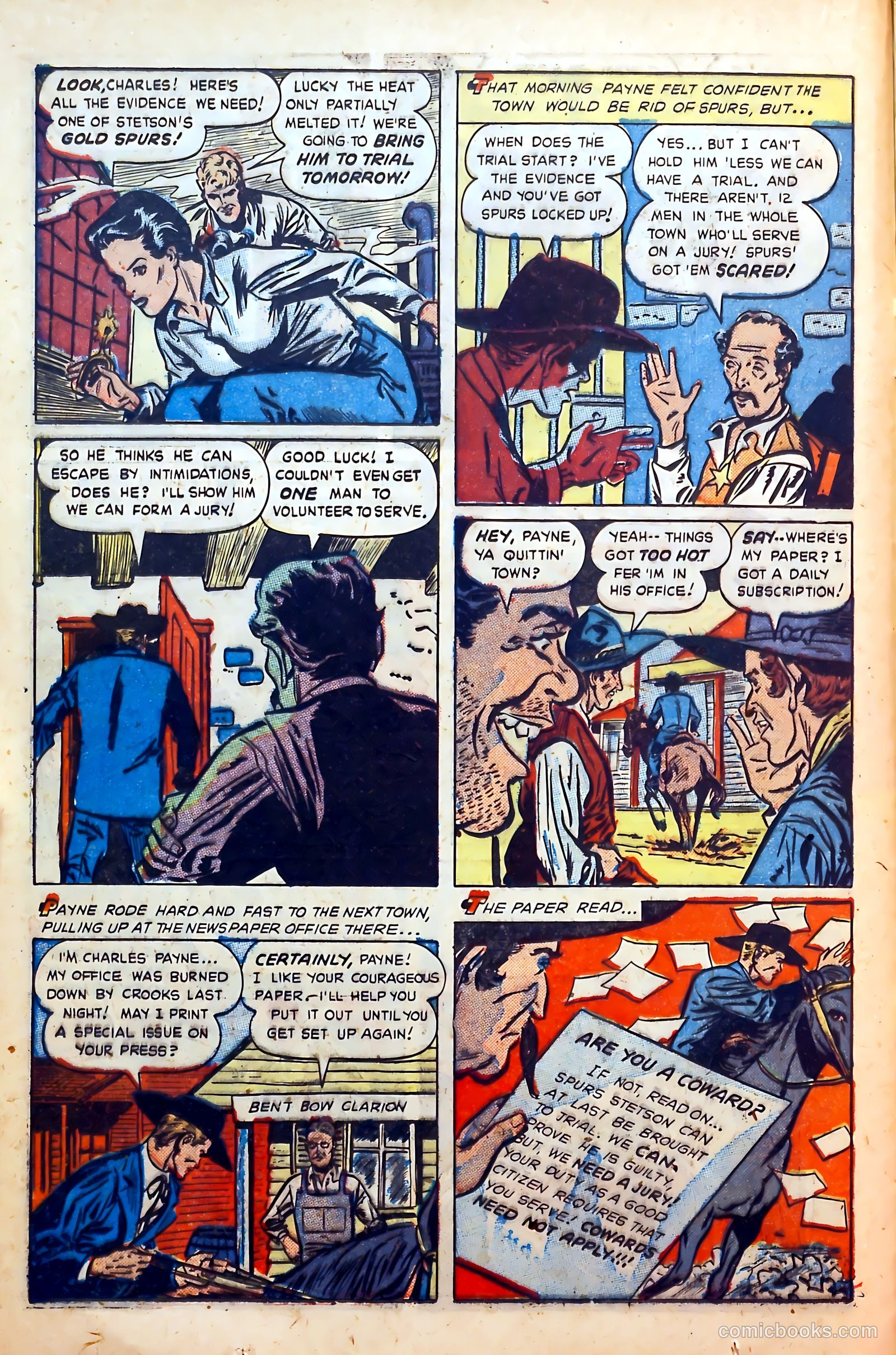 Outlaws #7 (1949) — page 18 of 52