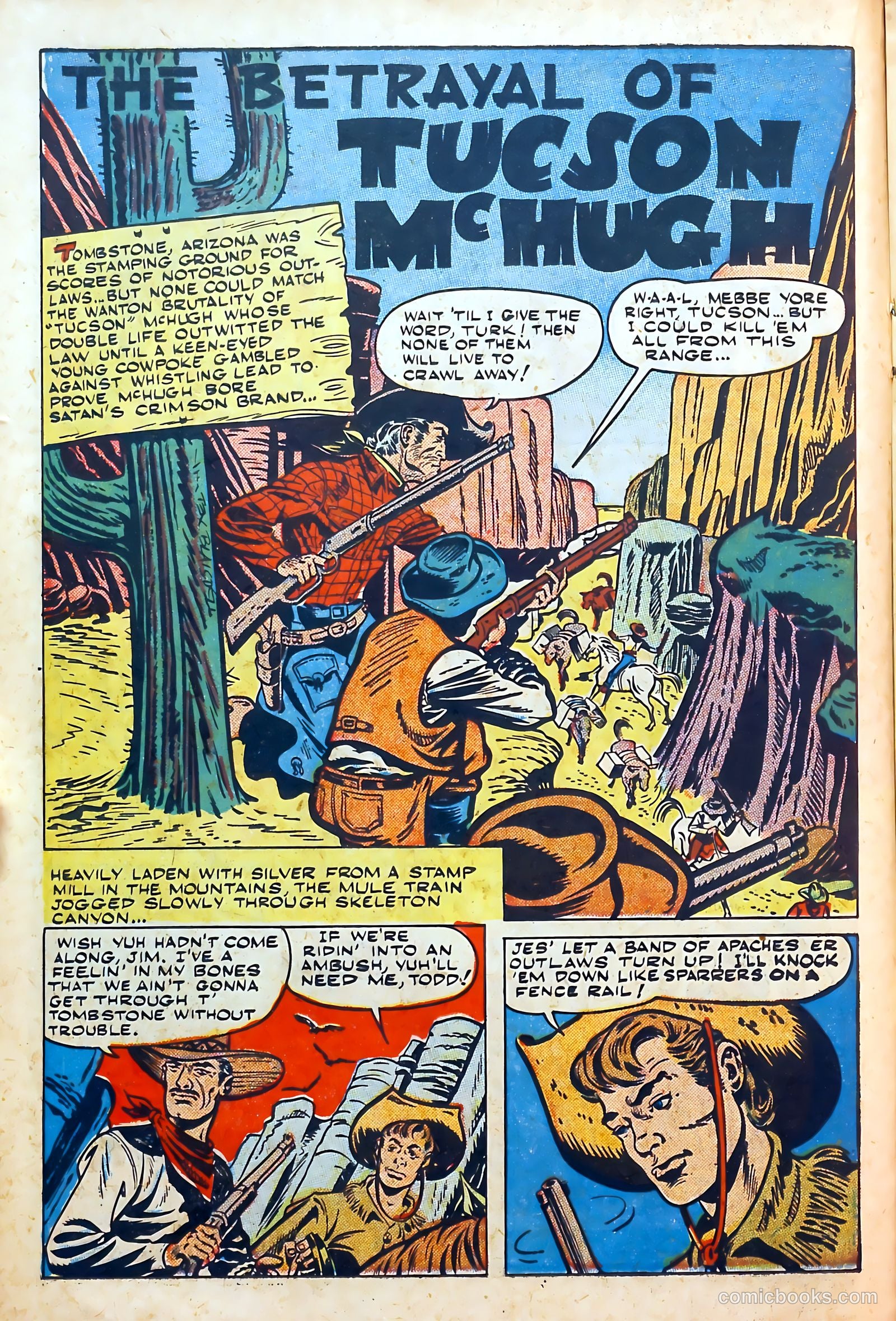 Outlaws #7 (1949) — page 22 of 52