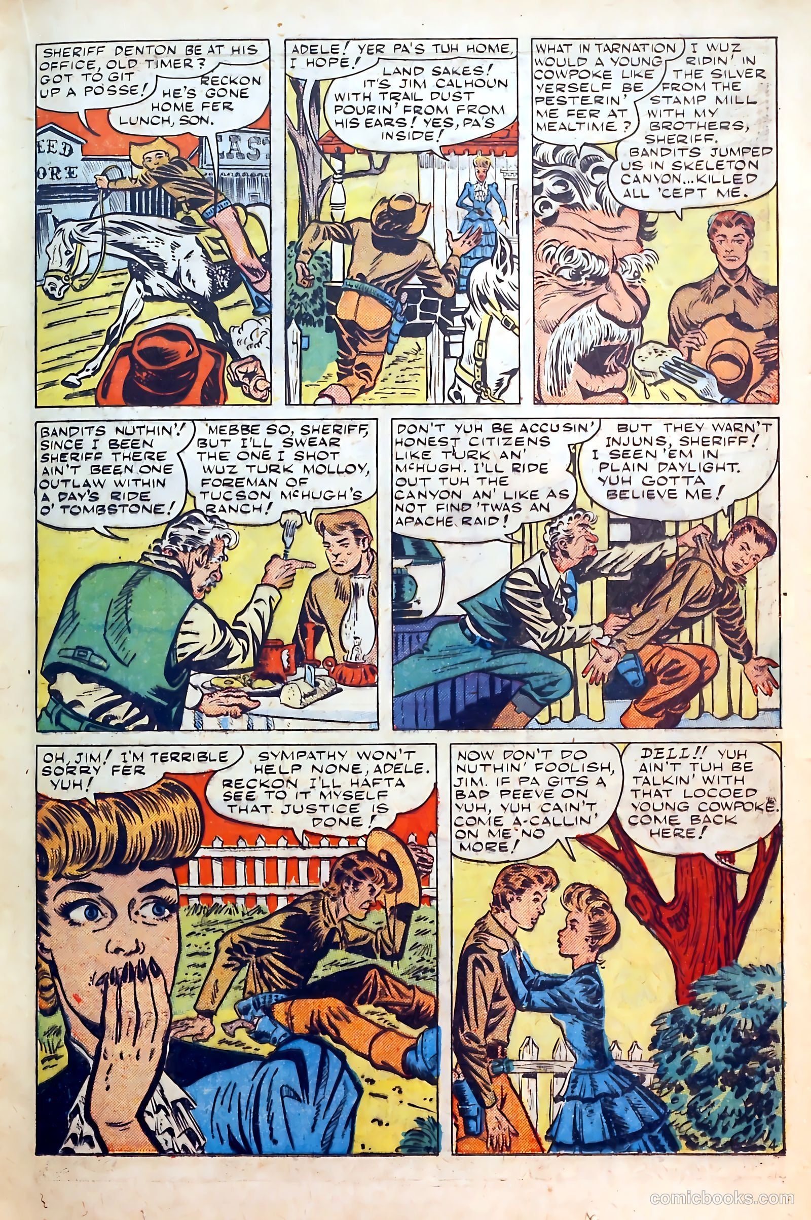 Outlaws #7 (1949) — page 25 of 52