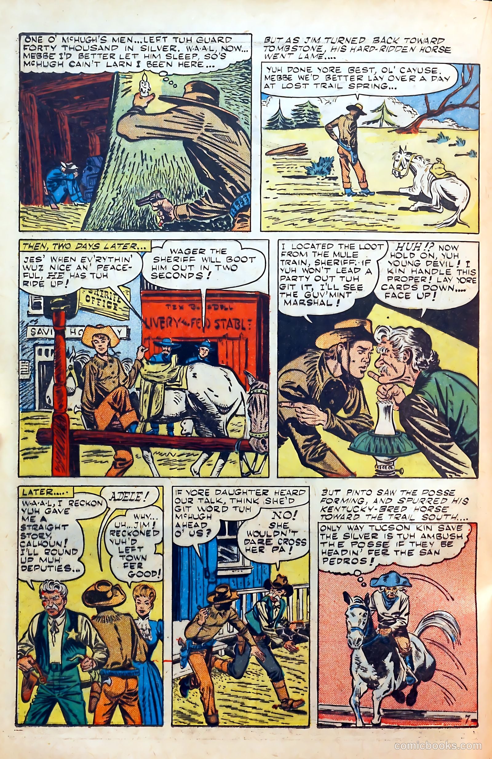 Outlaws #7 (1949) — page 28 of 52