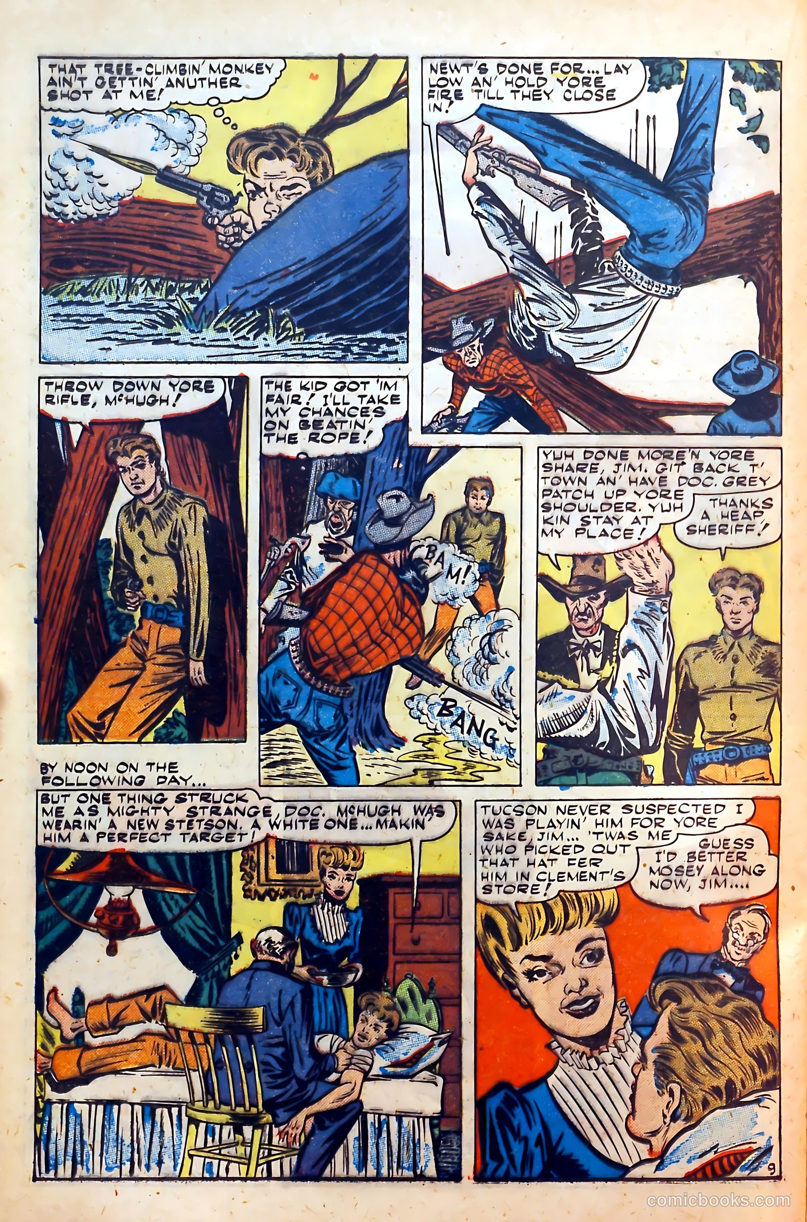 Outlaws #7 (1949) — page 30 of 52
