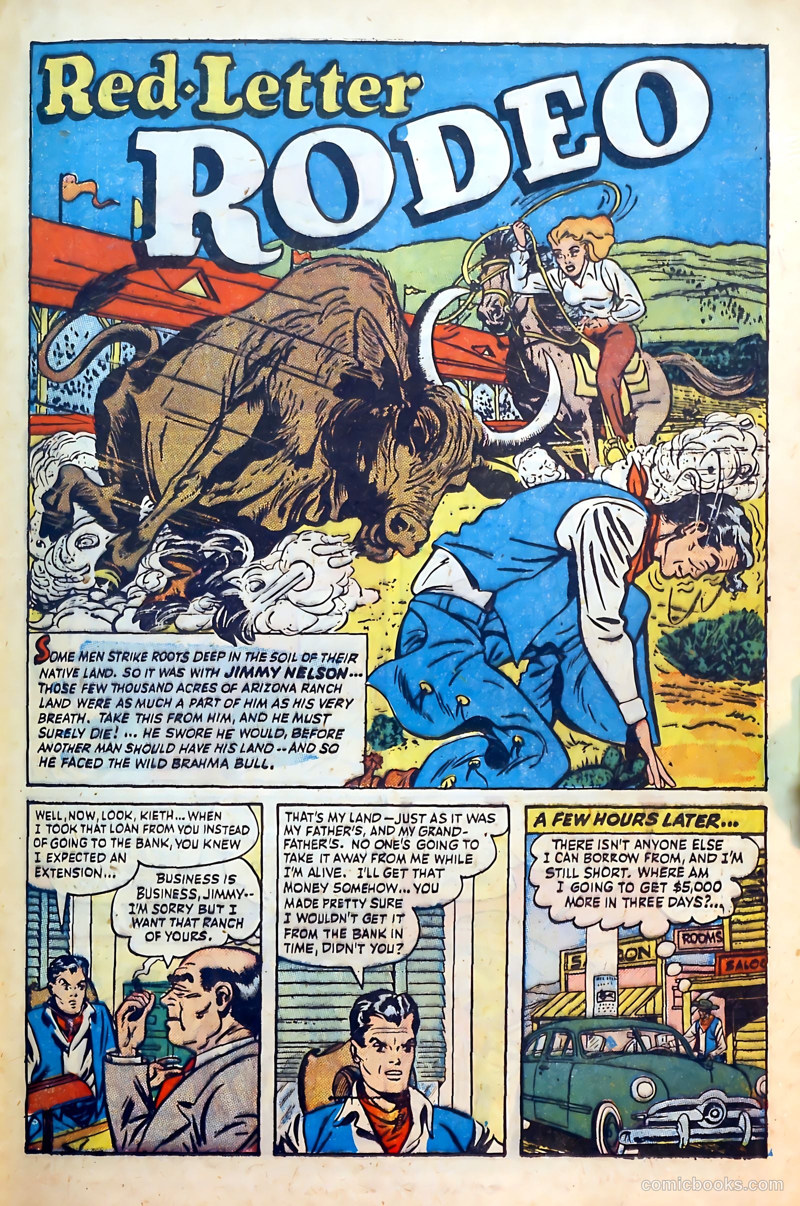 Outlaws #7 (1949) — page 33 of 52