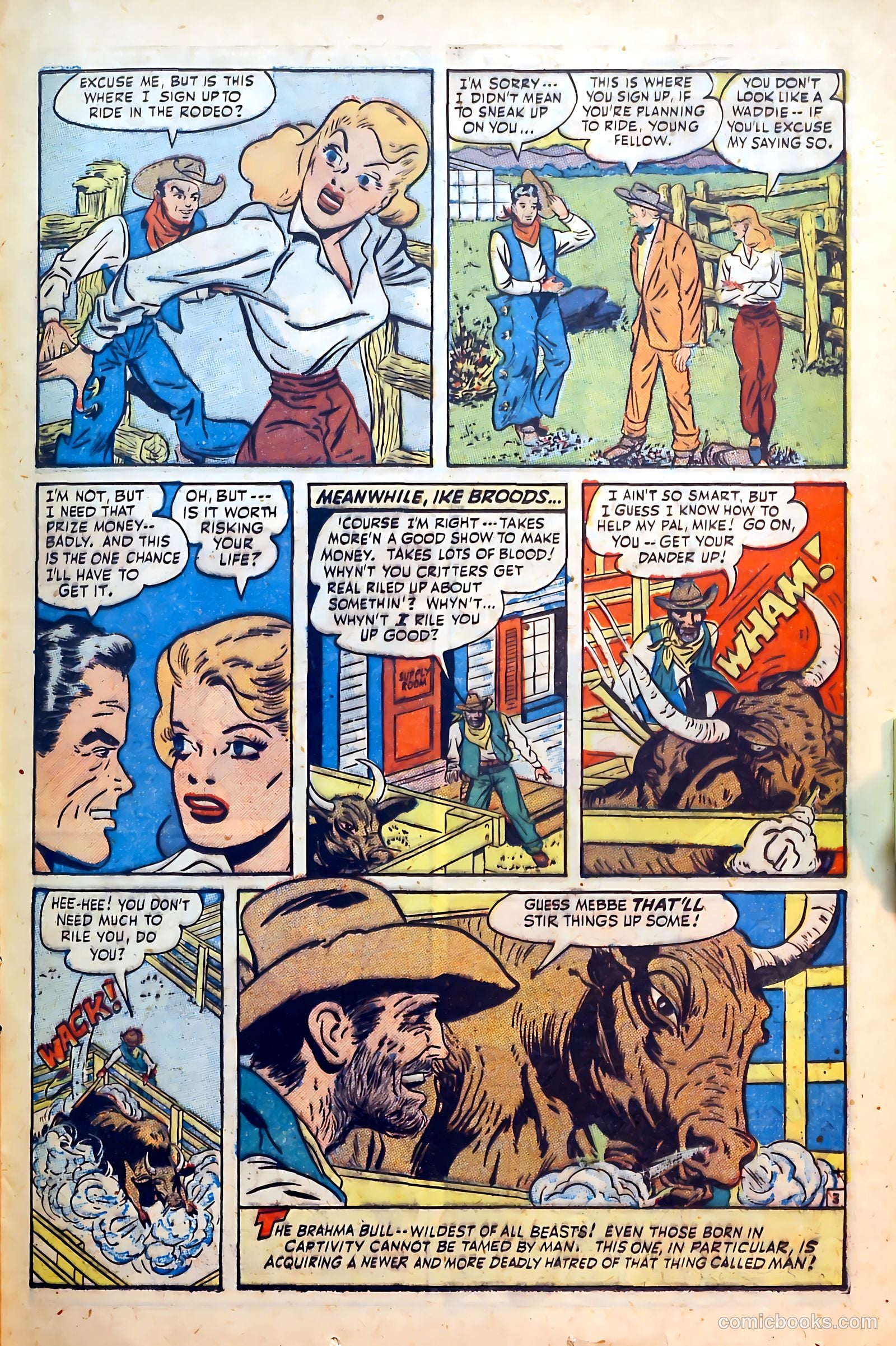 Outlaws #7 (1949) — page 35 of 52