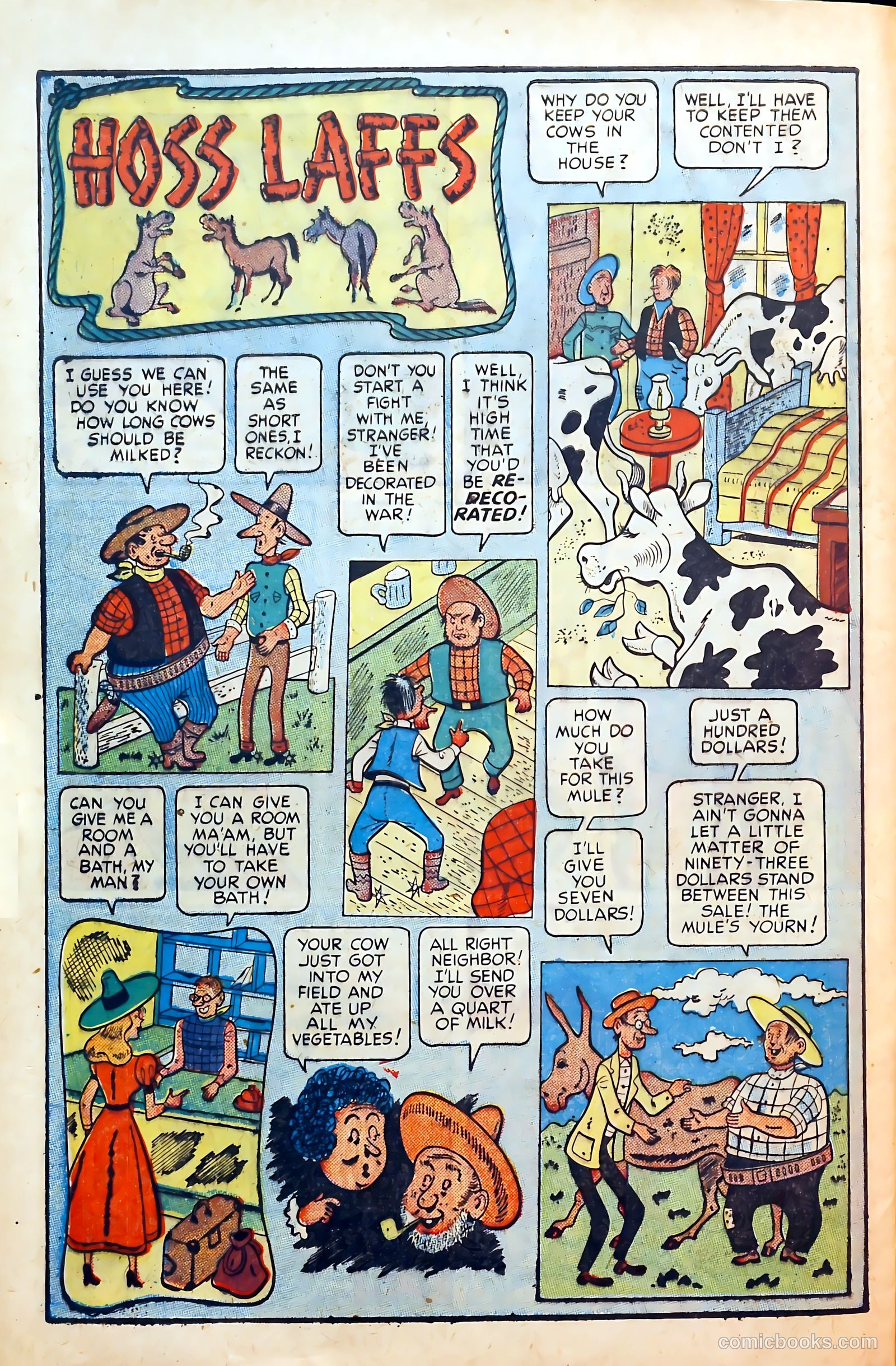 Outlaws #7 (1949) — page 40 of 52