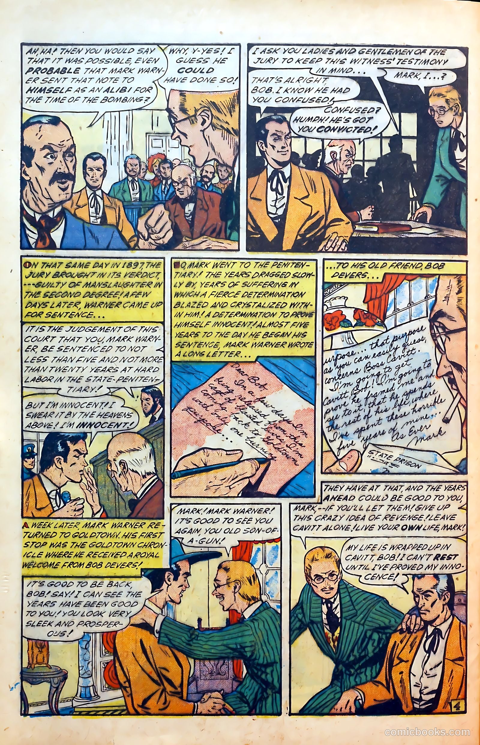 Outlaws #7 (1949) — page 44 of 52