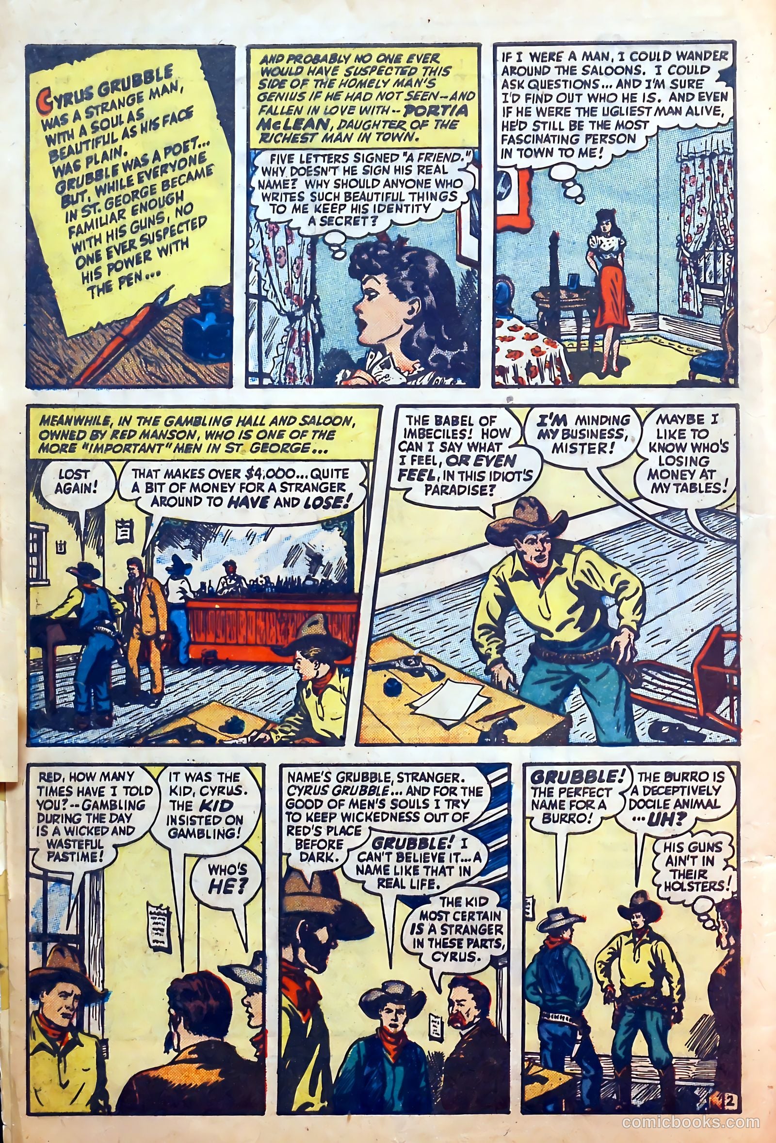 Outlaws #8 (1949) — page 4 of 52