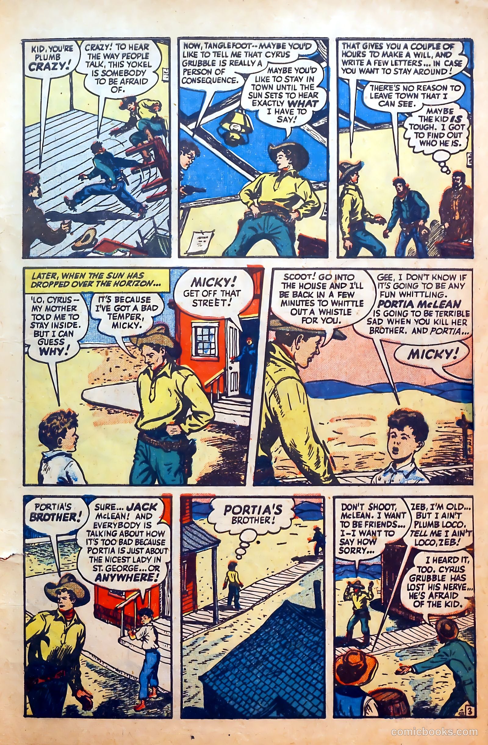 Outlaws #8 (1949) — page 5 of 52