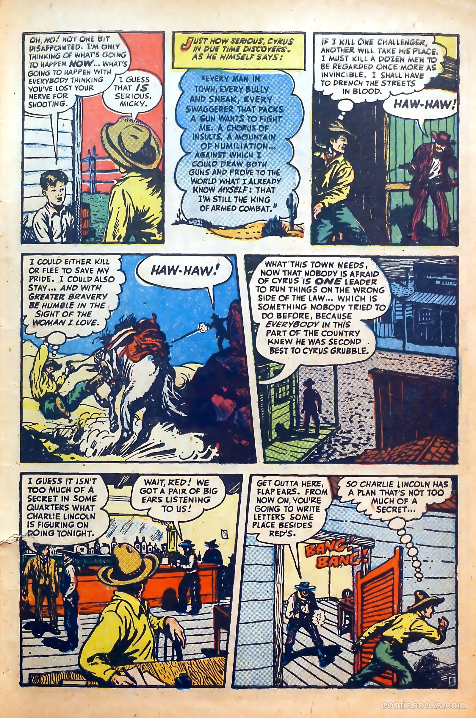 Outlaws #8 (1949) — page 7 of 52