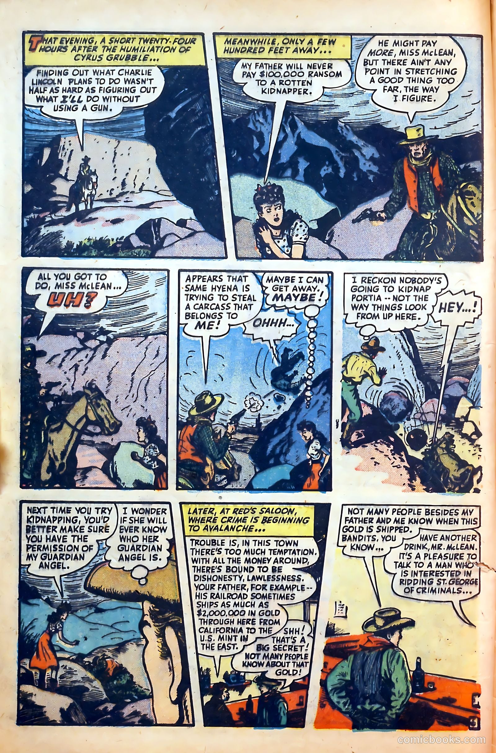 Outlaws #8 (1949) — page 8 of 52