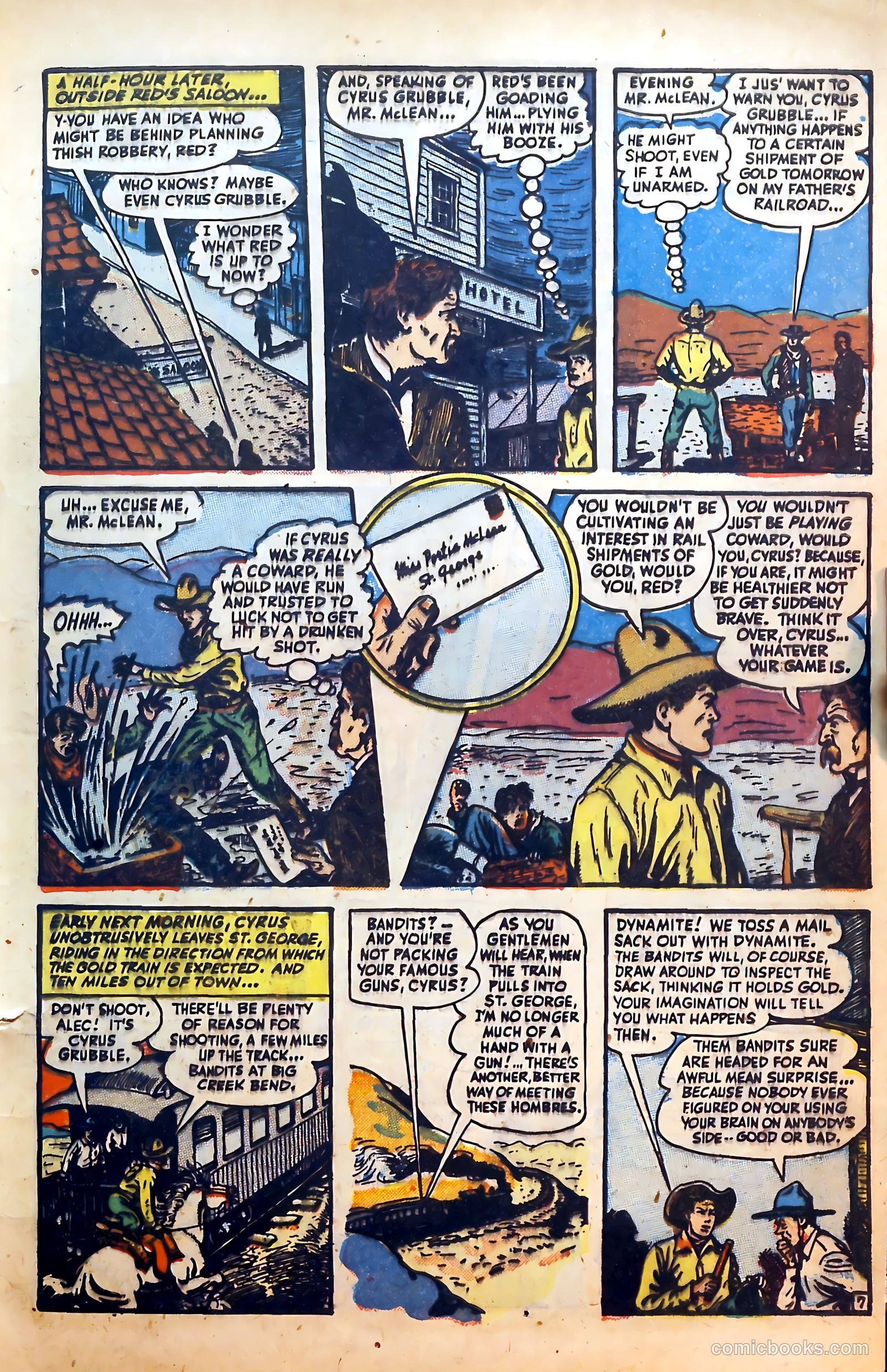 Outlaws #8 (1949) — page 9 of 52