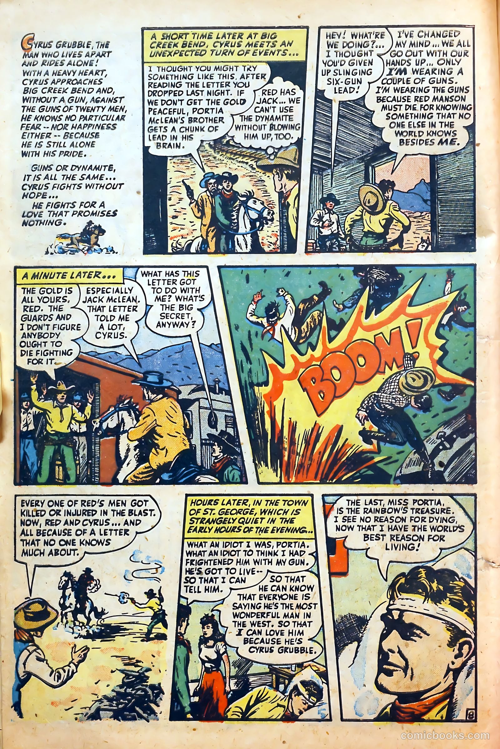 Outlaws #8 (1949) — page 10 of 52