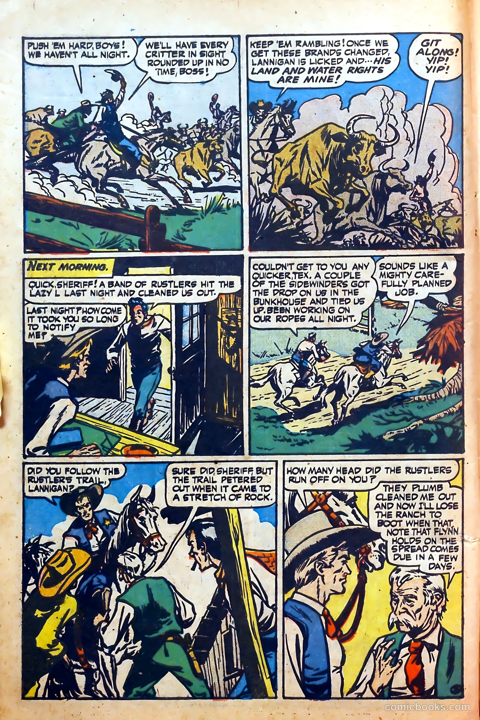 Outlaws #8 (1949) — page 14 of 52