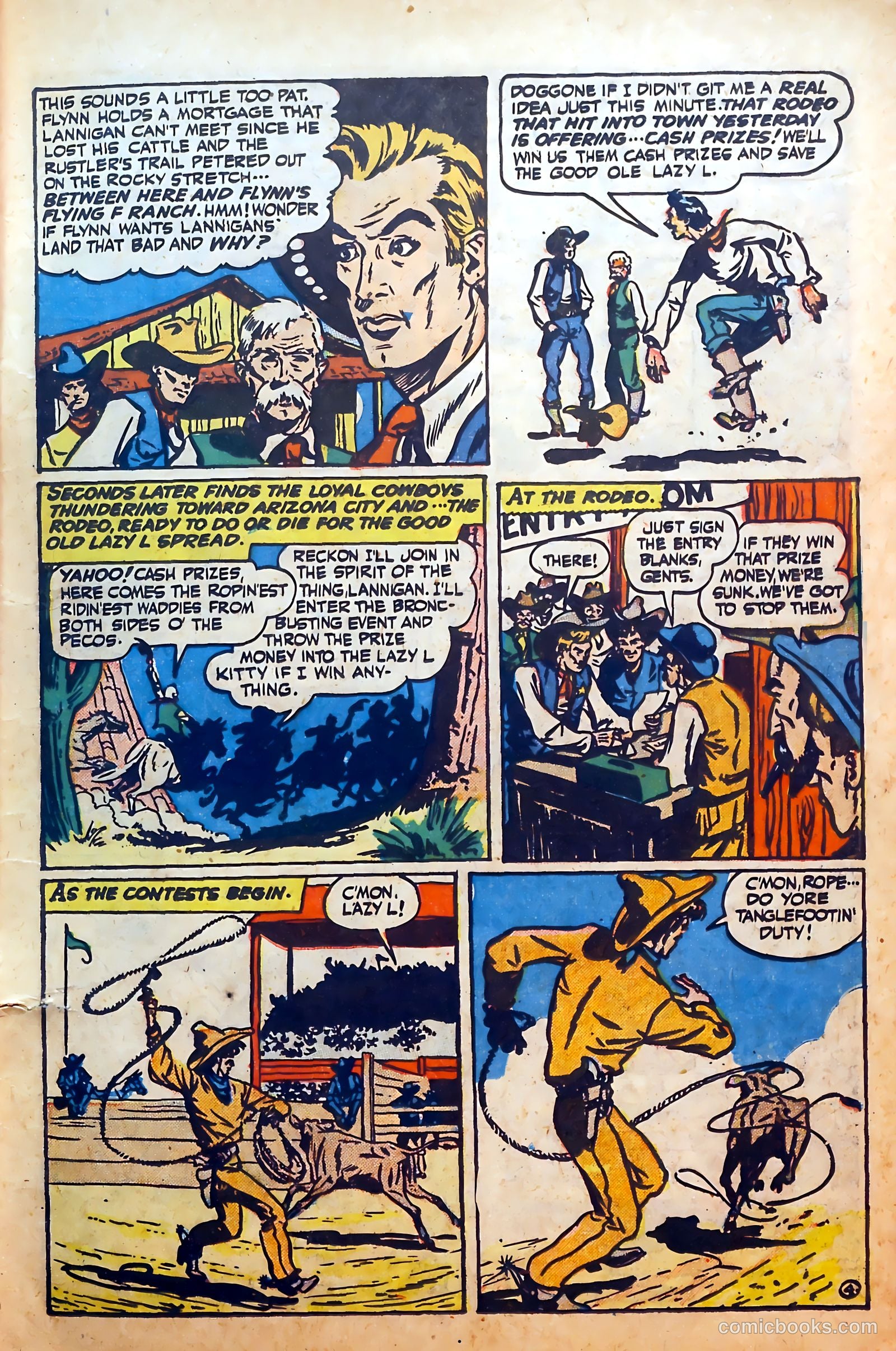 Outlaws #8 (1949) — page 15 of 52