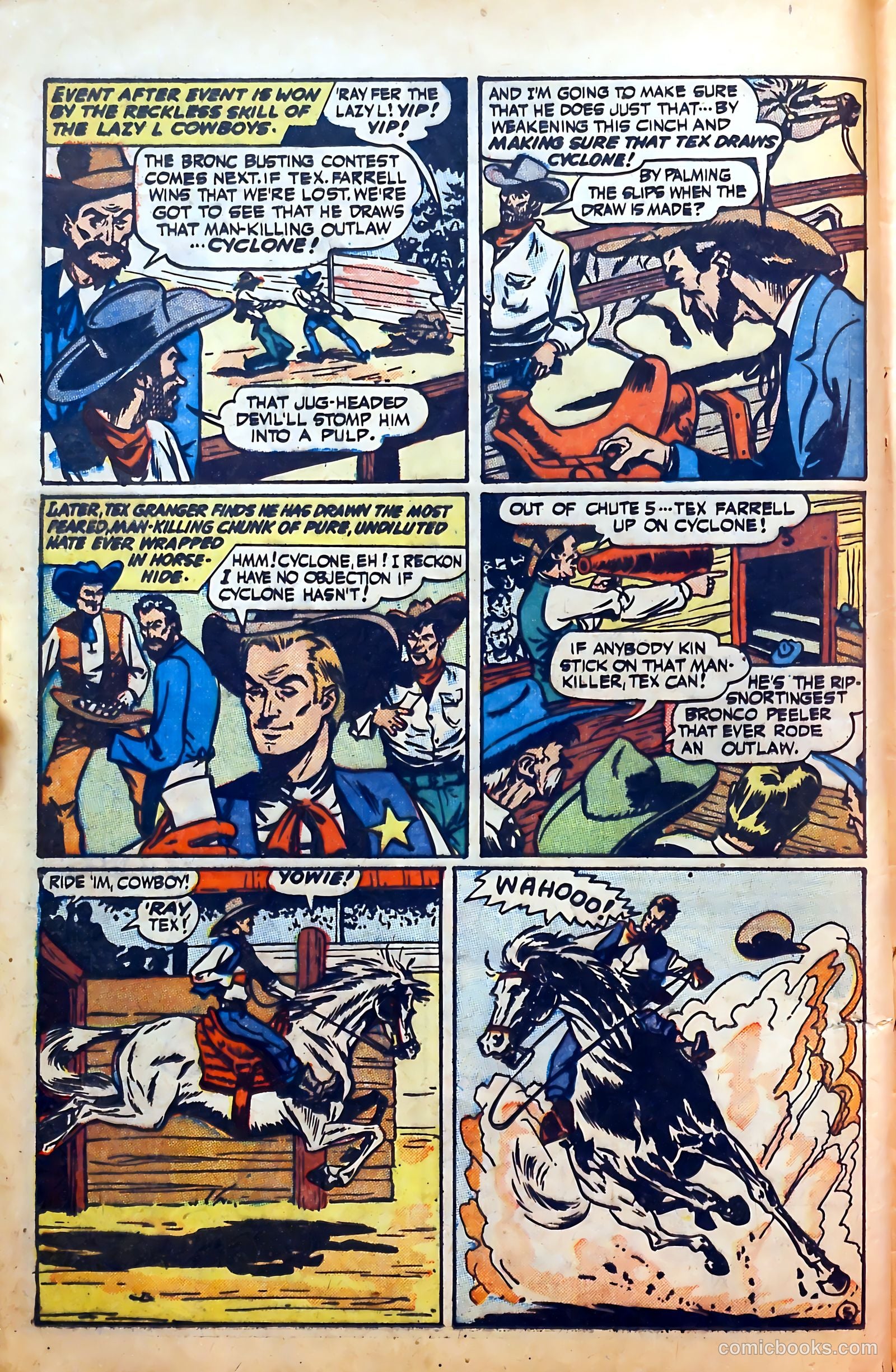 Outlaws #8 (1949) — page 16 of 52