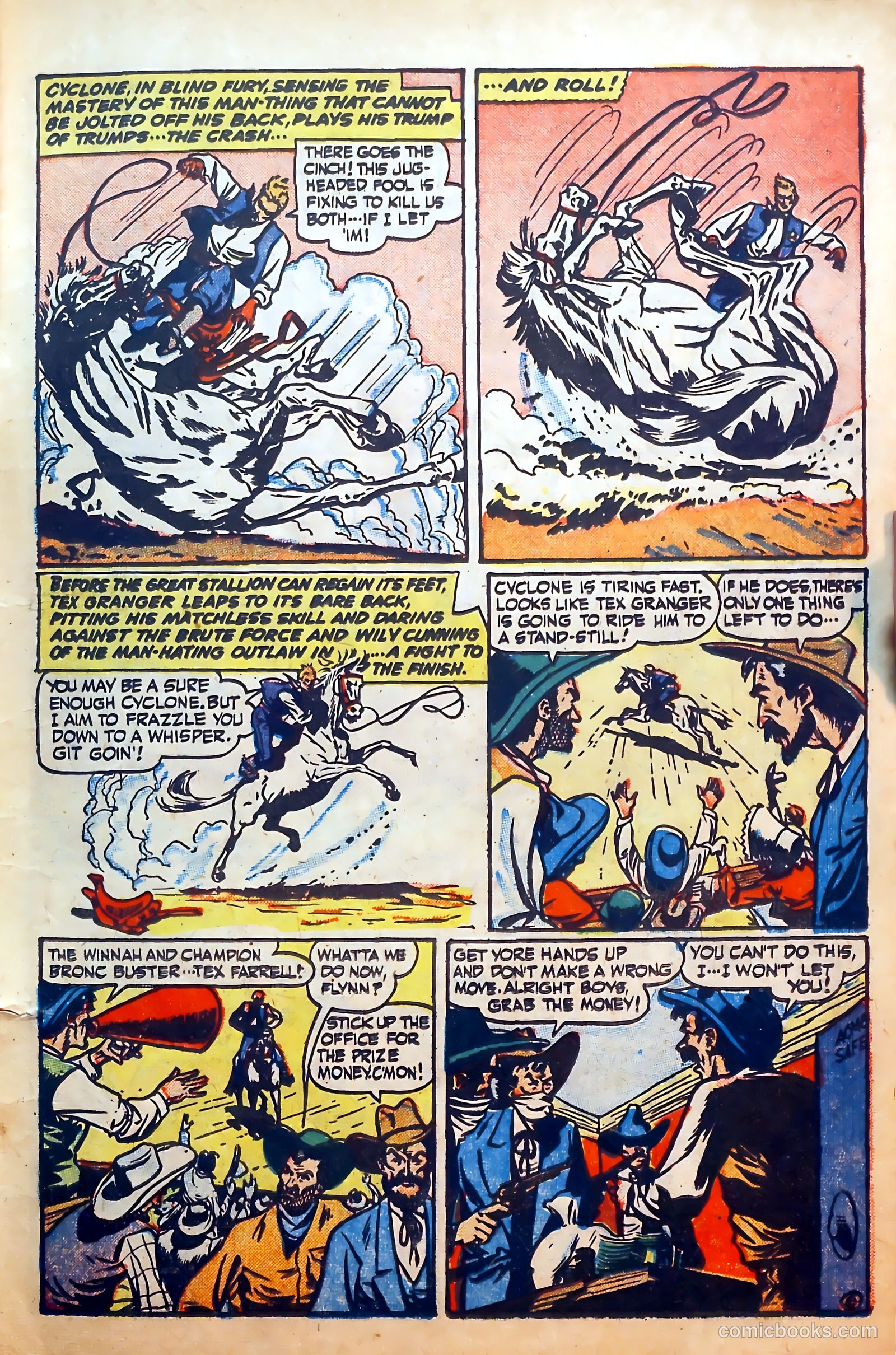 Outlaws #8 (1949) — page 17 of 52