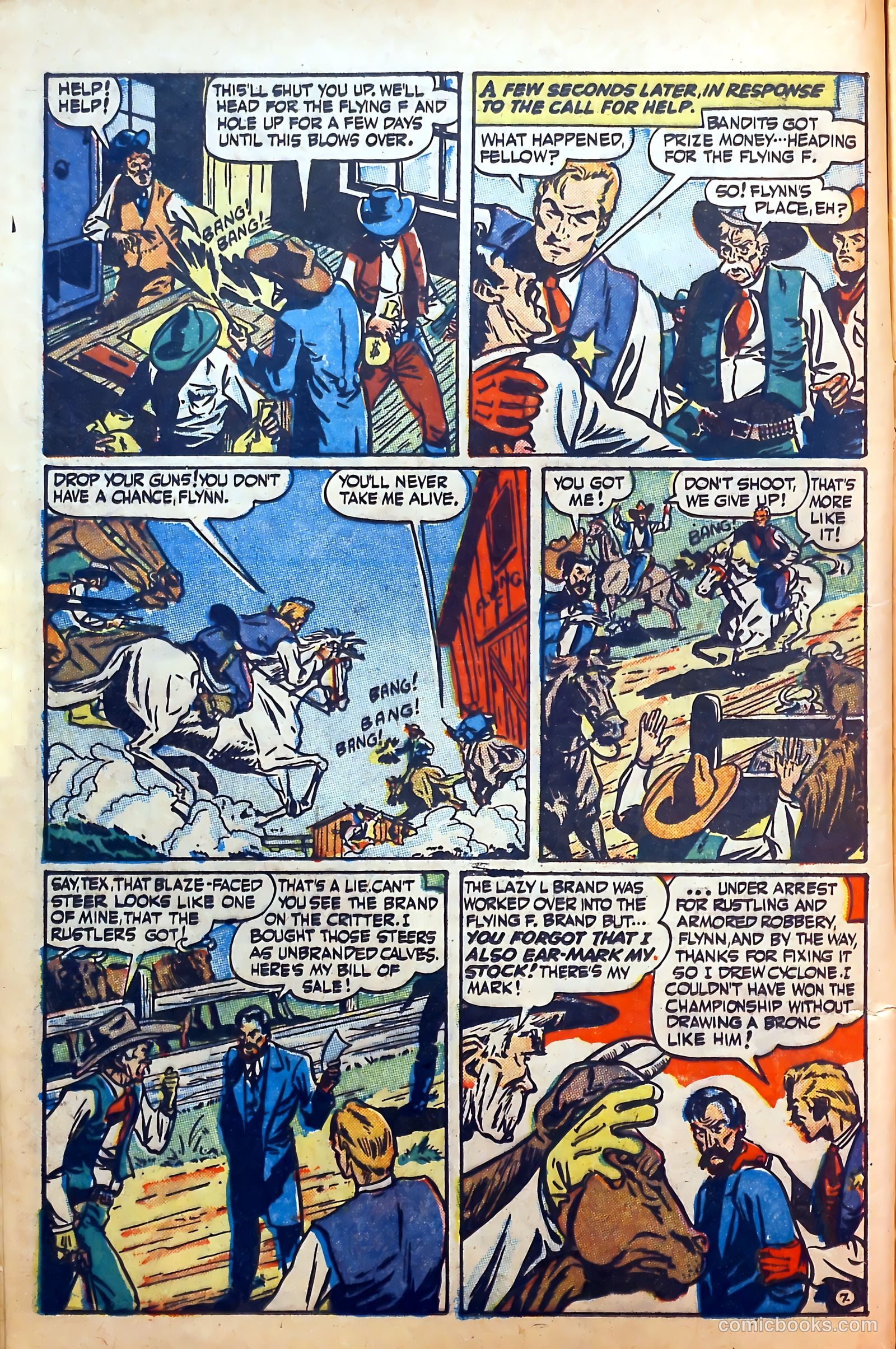 Outlaws #8 (1949) — page 18 of 52