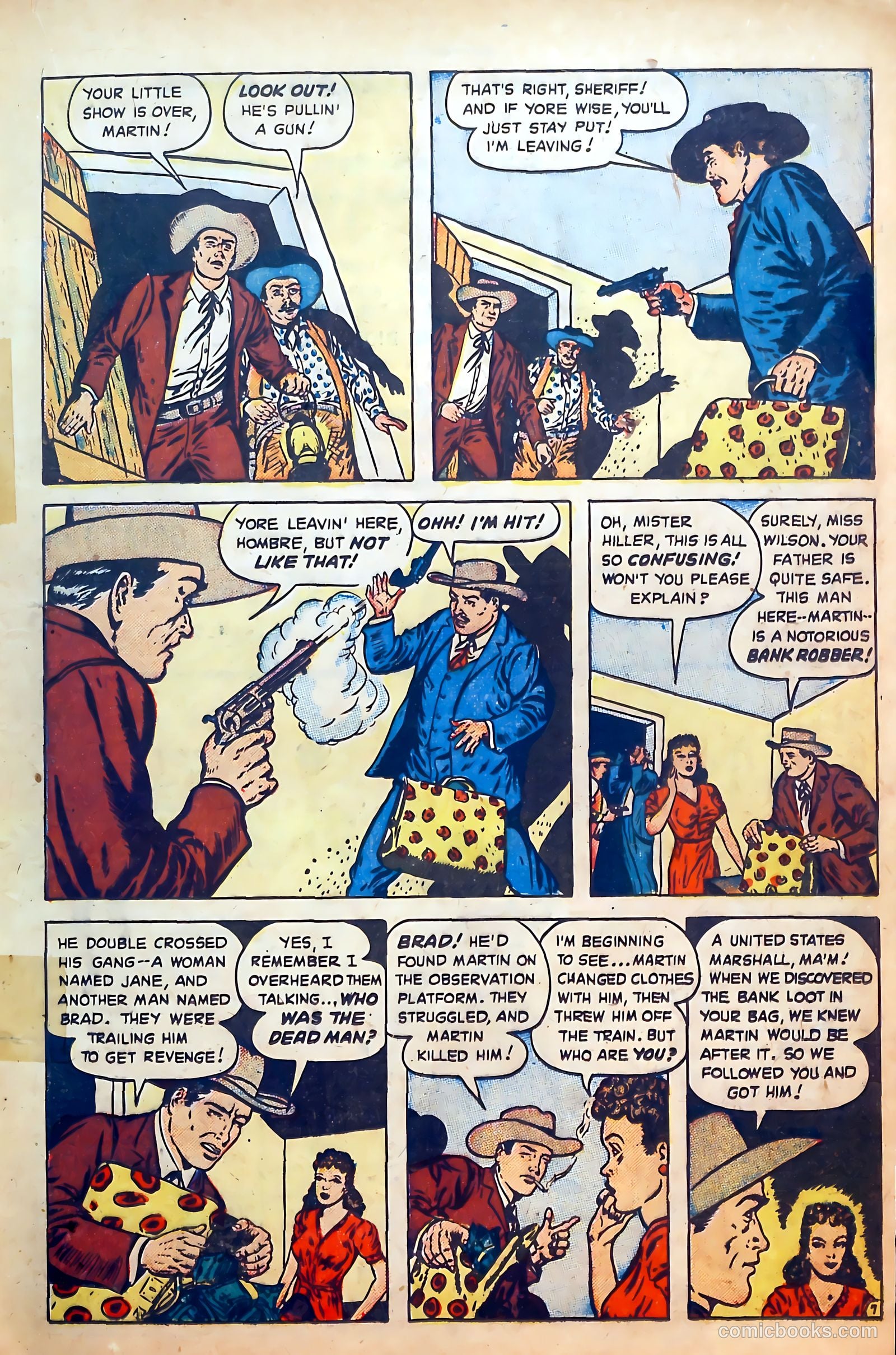 Outlaws #8 (1949) — page 25 of 52