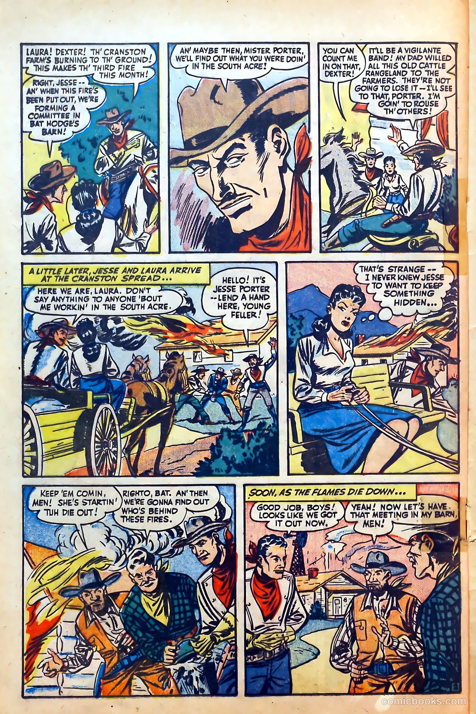 Outlaws #8 (1949) — page 28 of 52