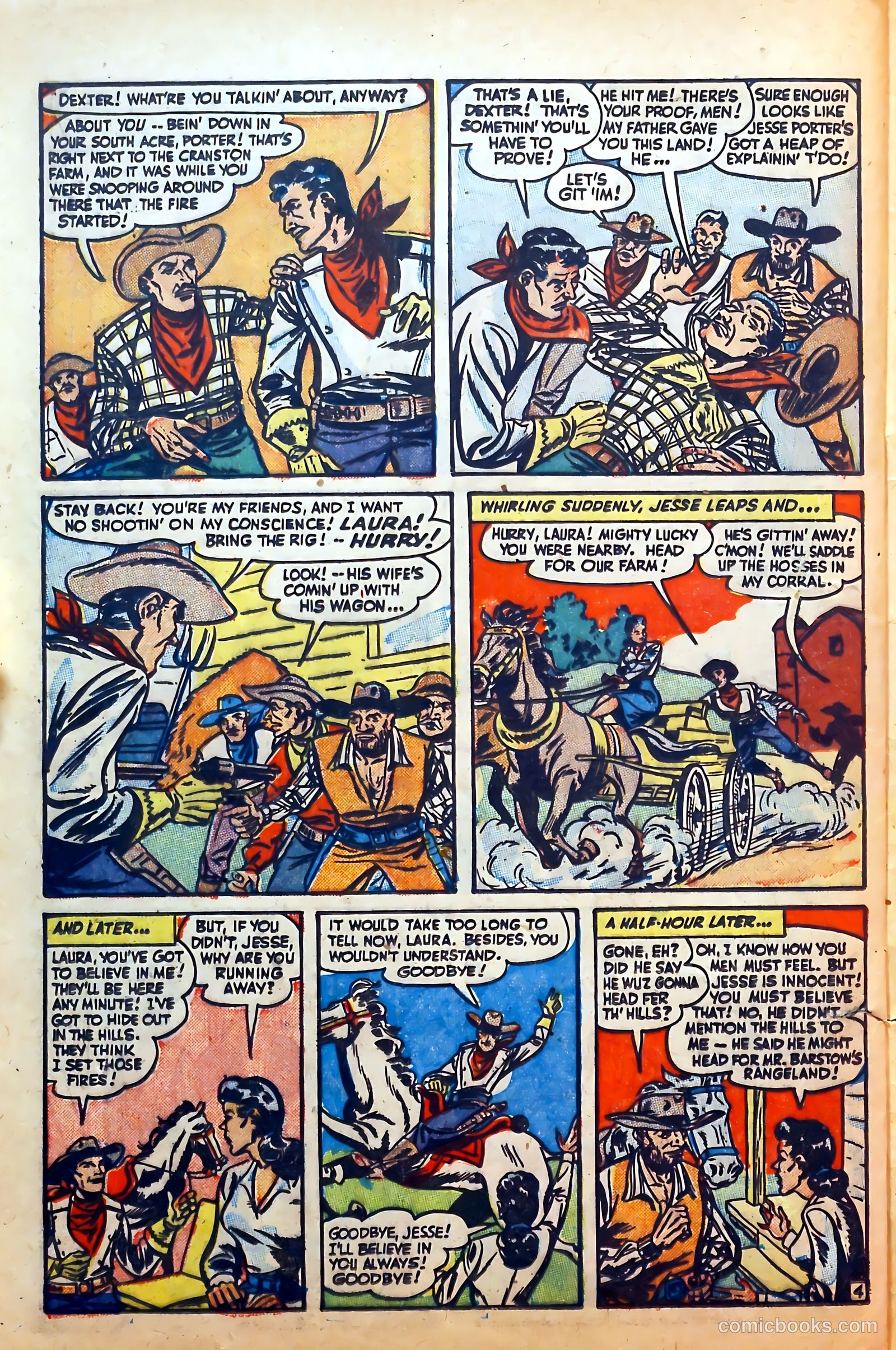 Outlaws #8 (1949) — page 30 of 52