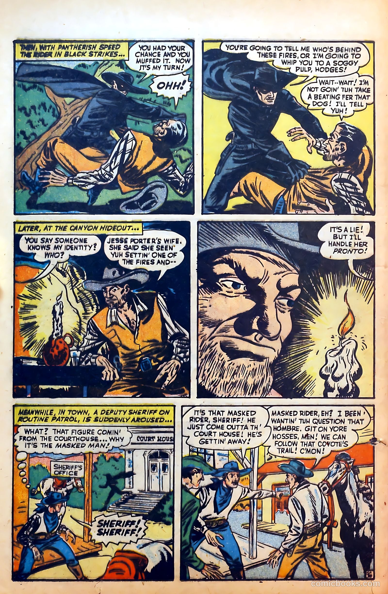 Outlaws #8 (1949) — page 32 of 52
