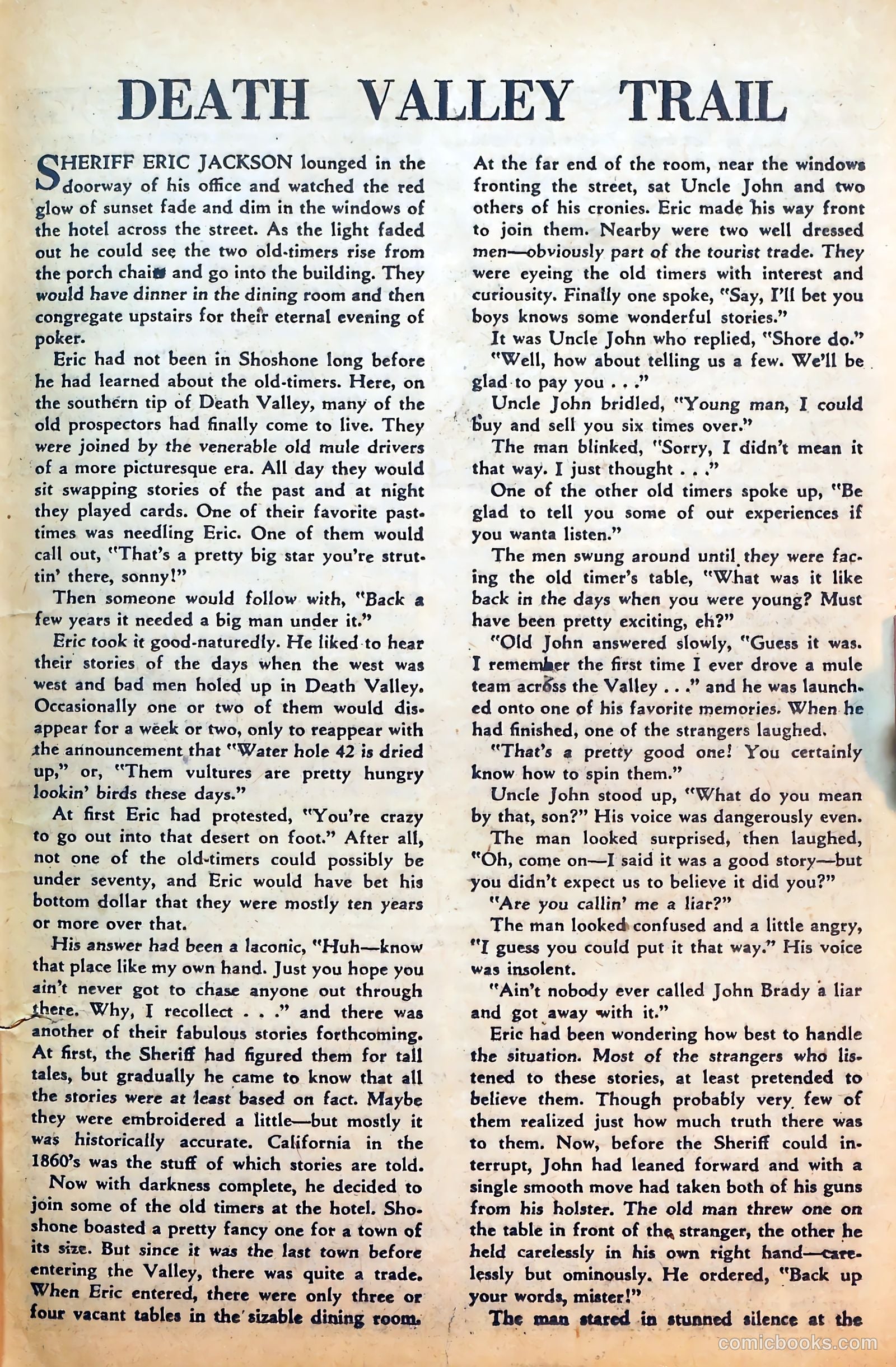 Outlaws #8 (1949) — page 35 of 52