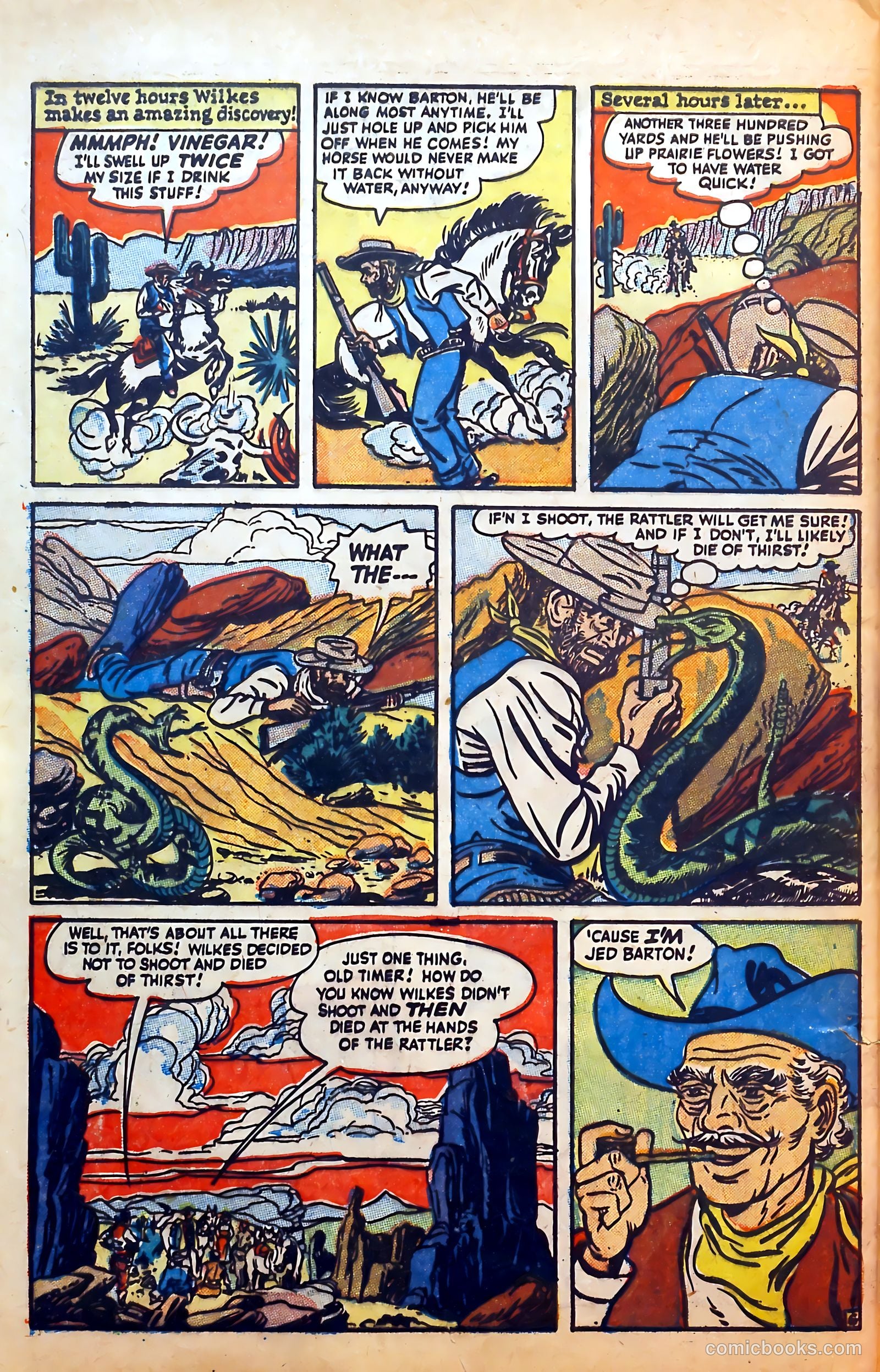 Outlaws #8 (1949) — page 42 of 52