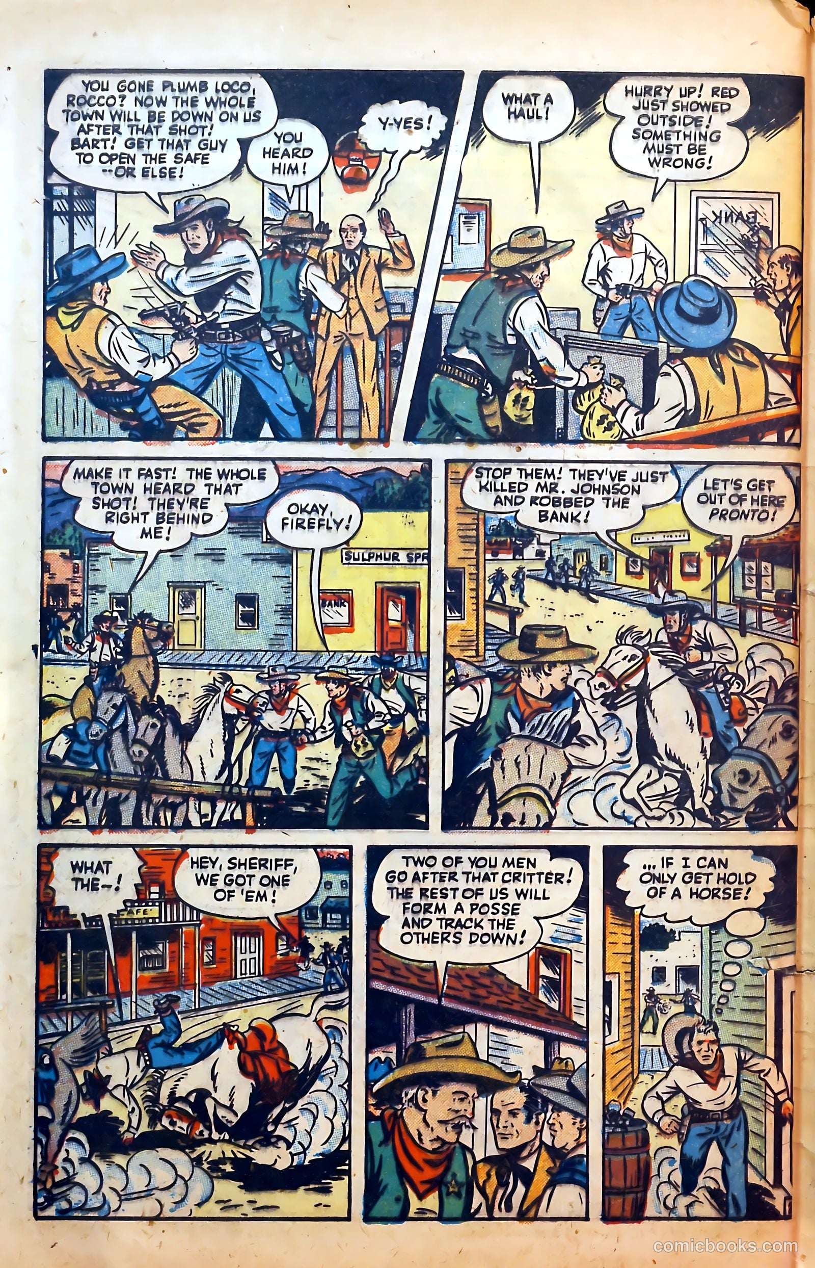Outlaws #8 (1949) — page 44 of 52