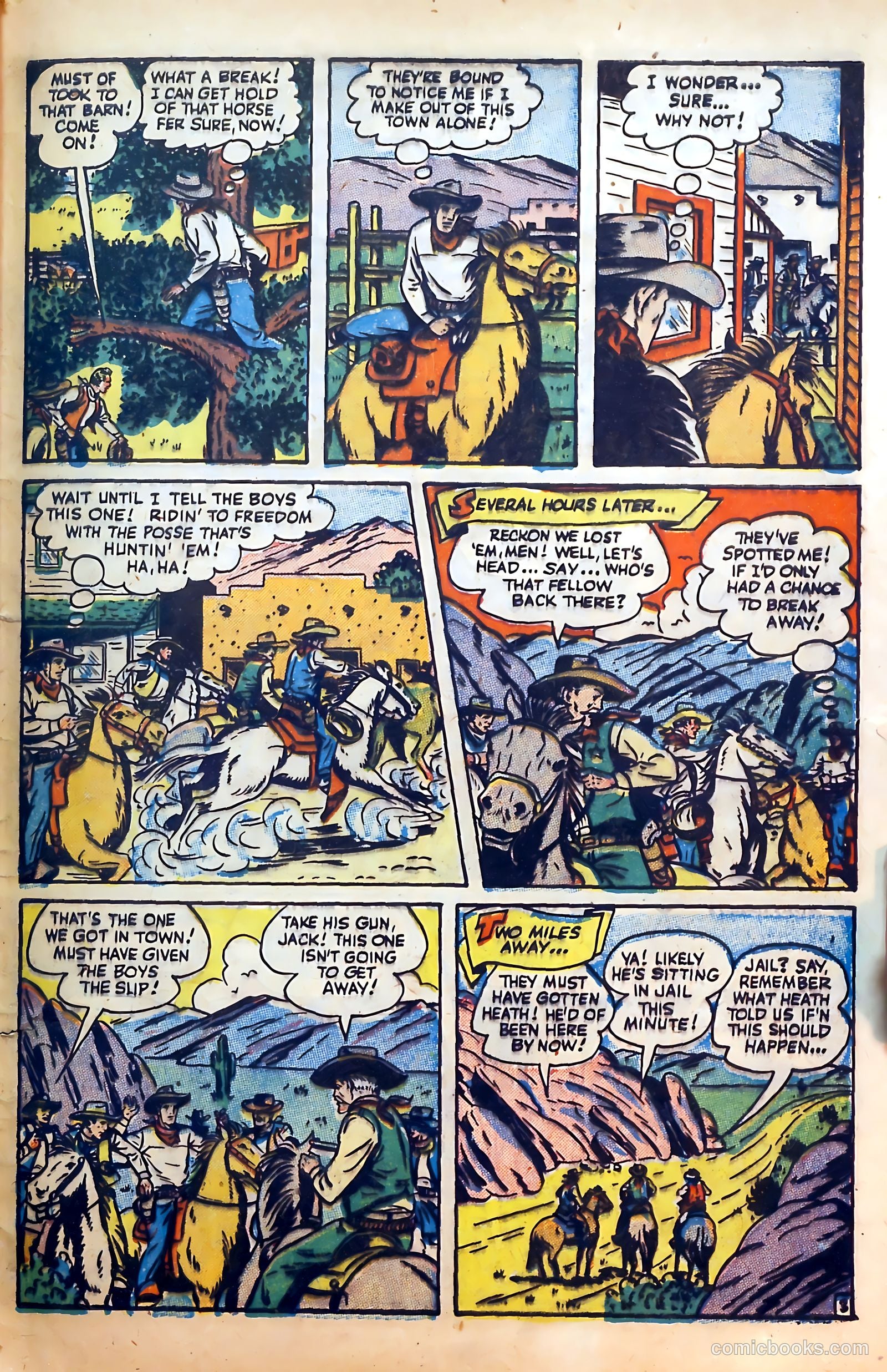 Outlaws #8 (1949) — page 45 of 52
