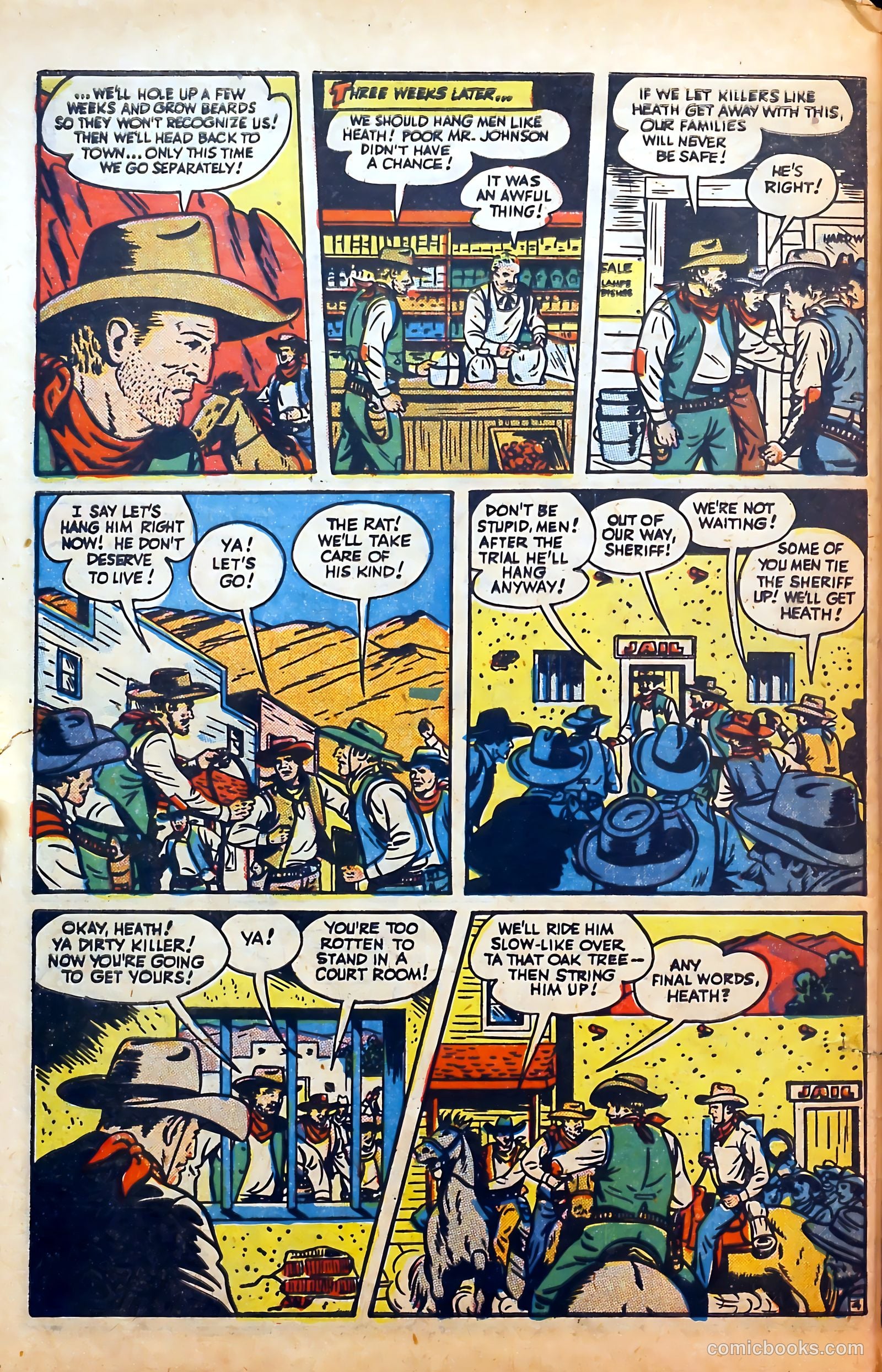 Outlaws #8 (1949) — page 46 of 52