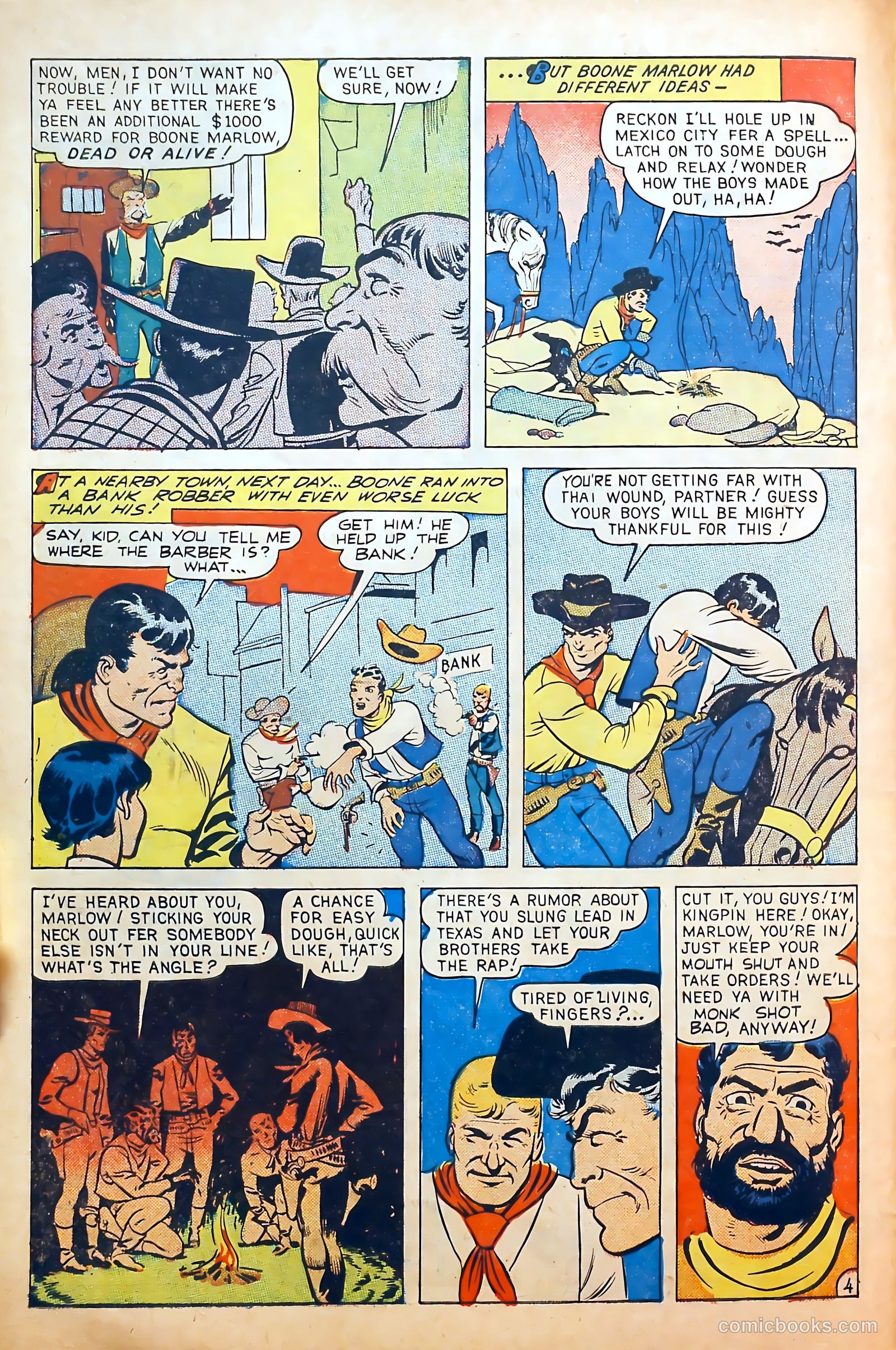 Outlaws #9 (1949) — page 6 of 36