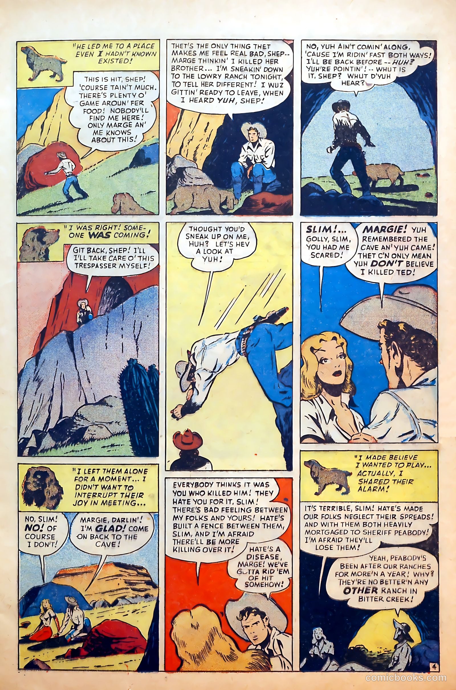 Outlaws #9 (1949) — page 13 of 36