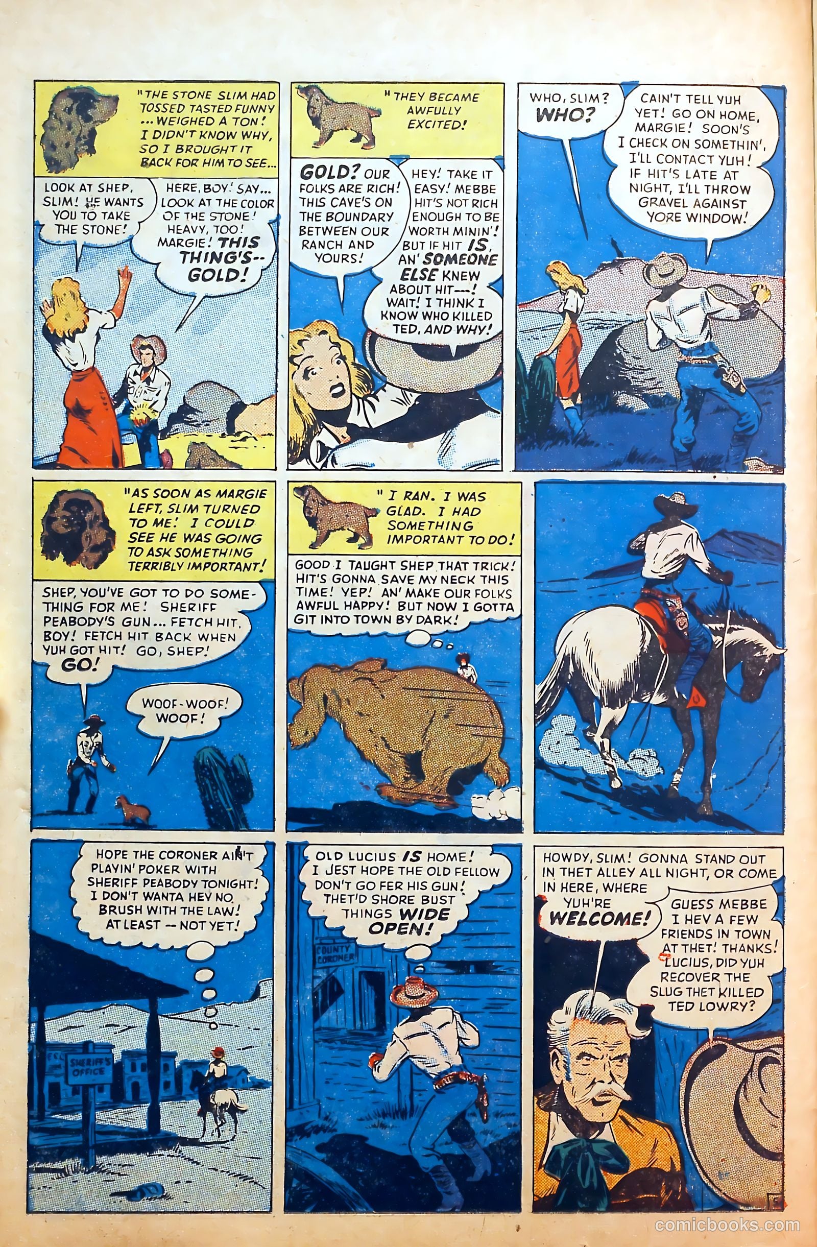 Outlaws #9 (1949) — page 14 of 36