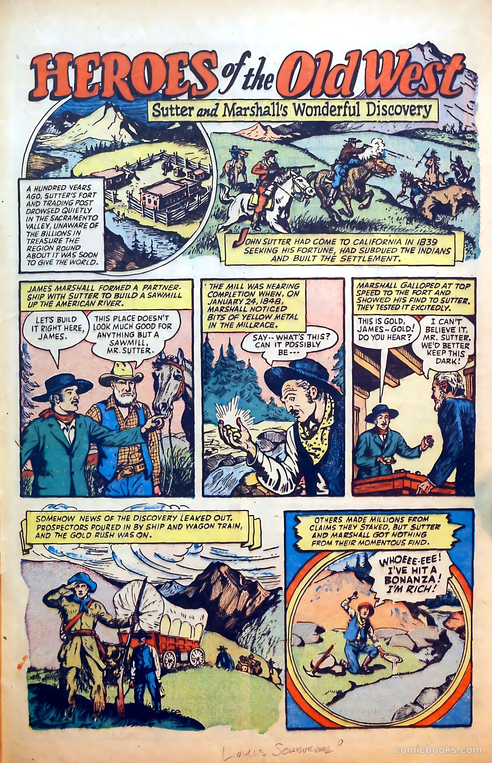Outlaws #9 (1949) — page 25 of 36